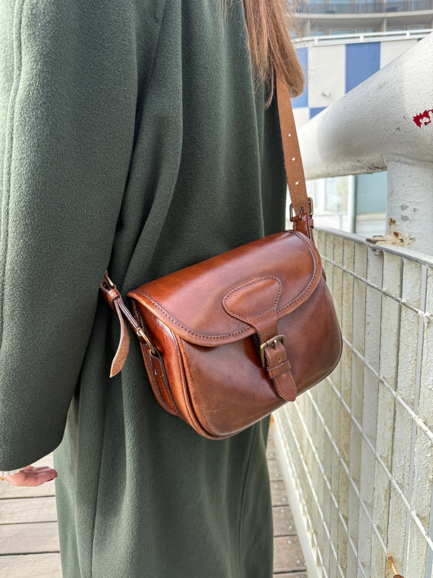 Vintage Saddle Bag - British Style