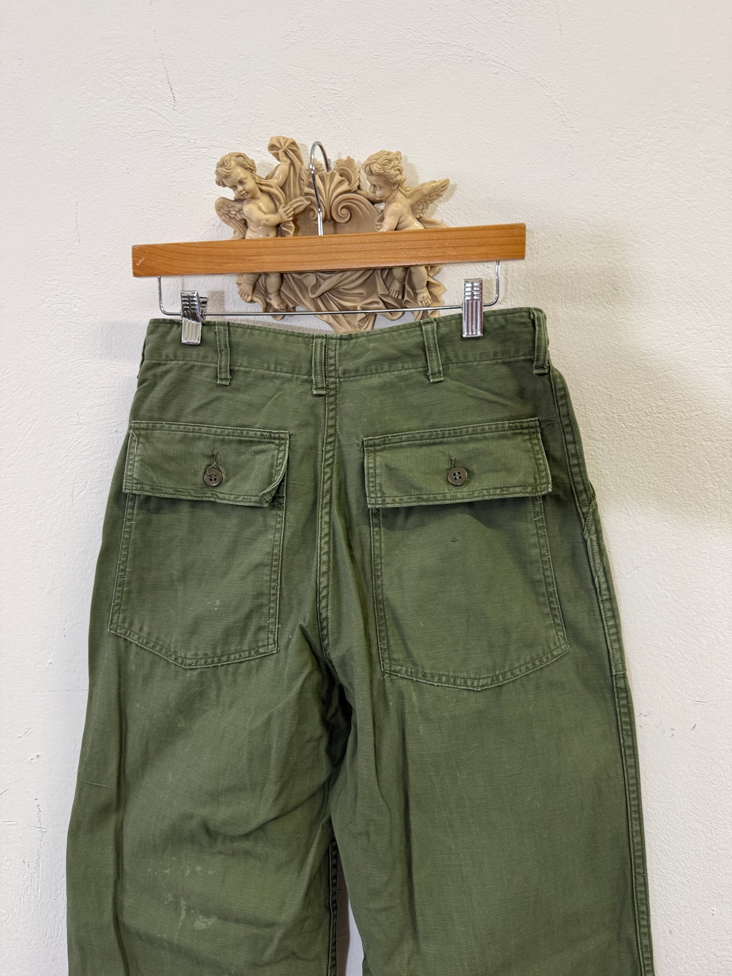 Vintage Og 107 Us Army Fatigue Pants “W29”