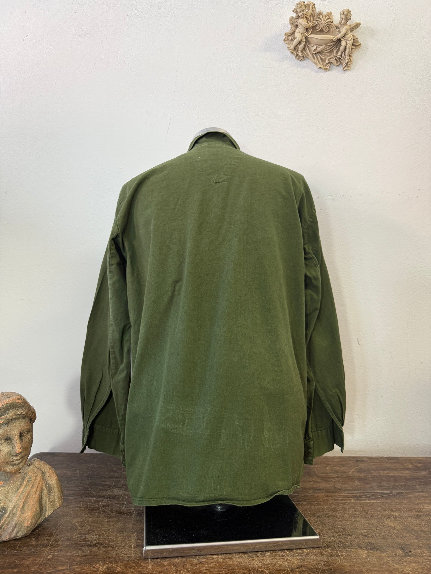 Vintage 80’s Swedish Army Shirt “L”