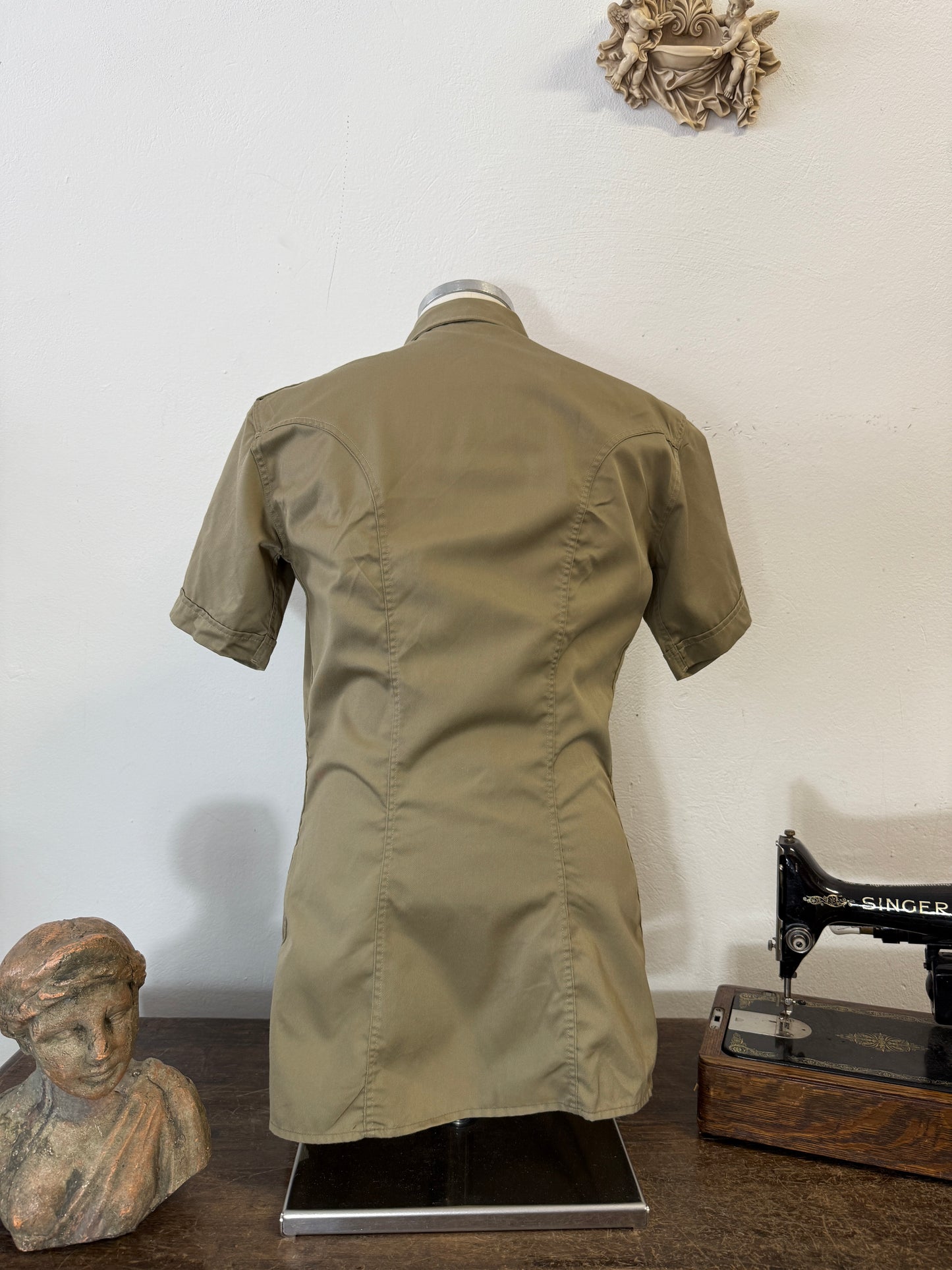 Vintage 80’s Italian Army Shirt “S/M”