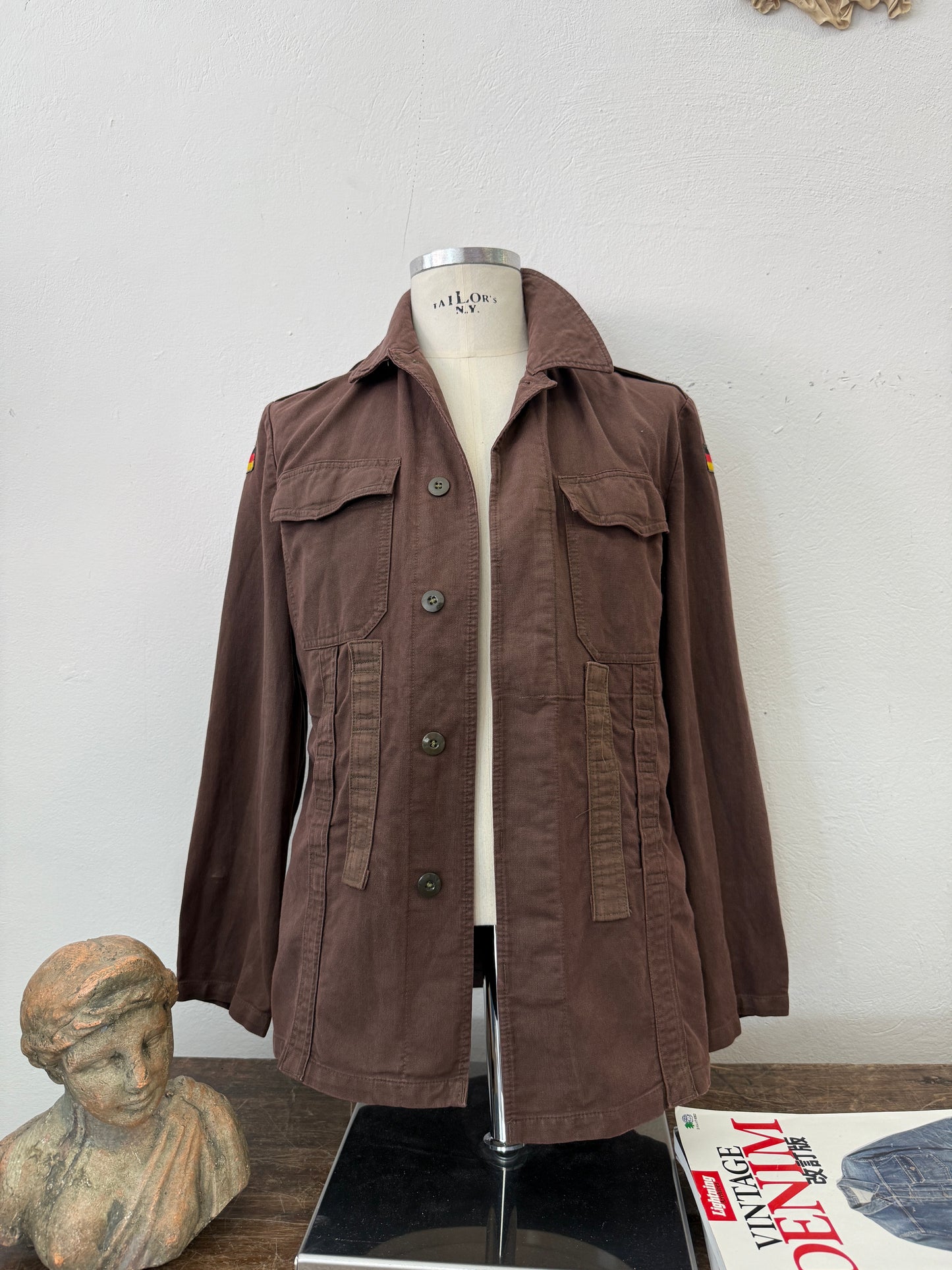 Vintage Moleskin German Army Jacket “M”