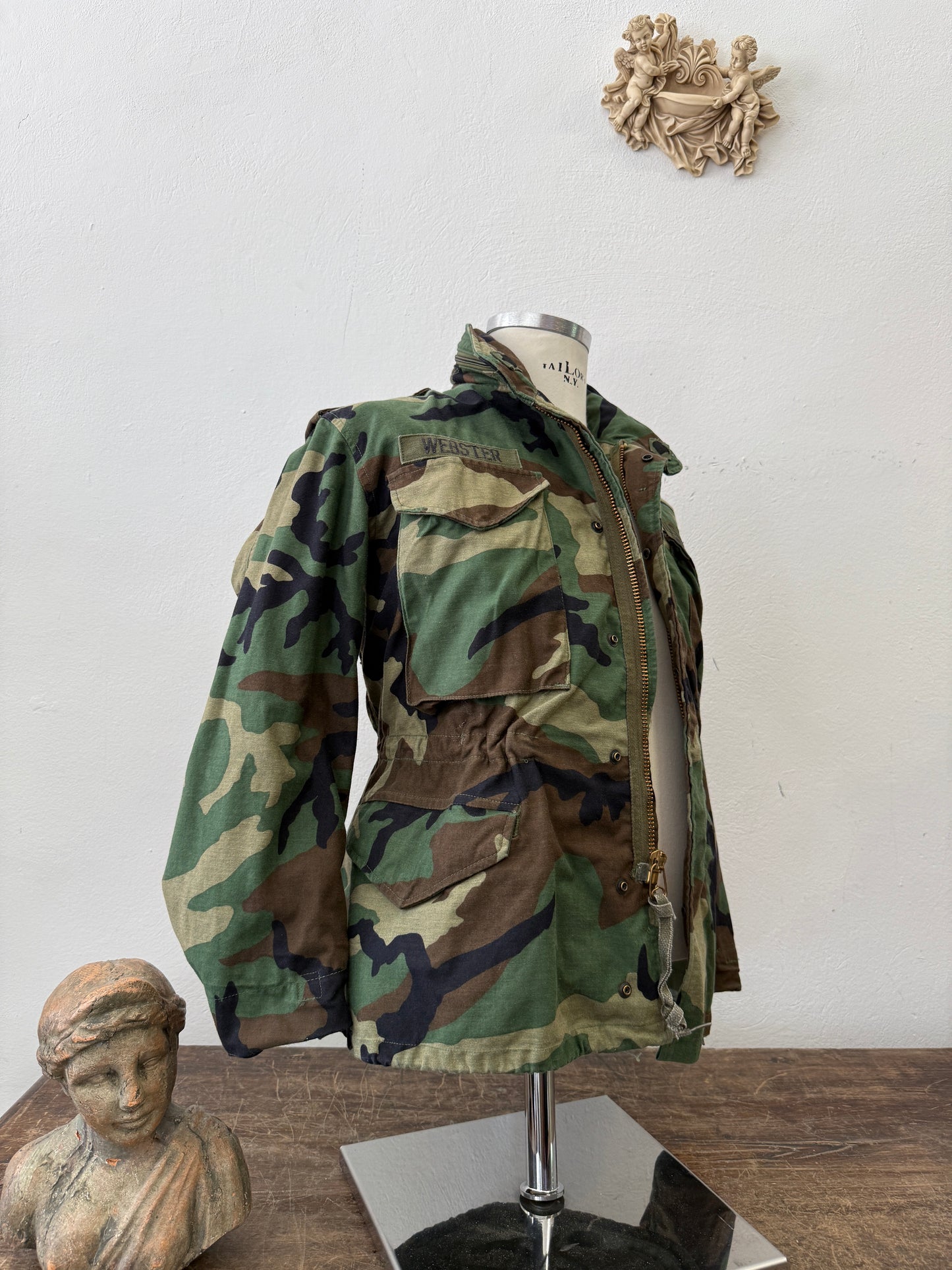 Vintage Woodland Field Jacket M65 Us Army “XS”