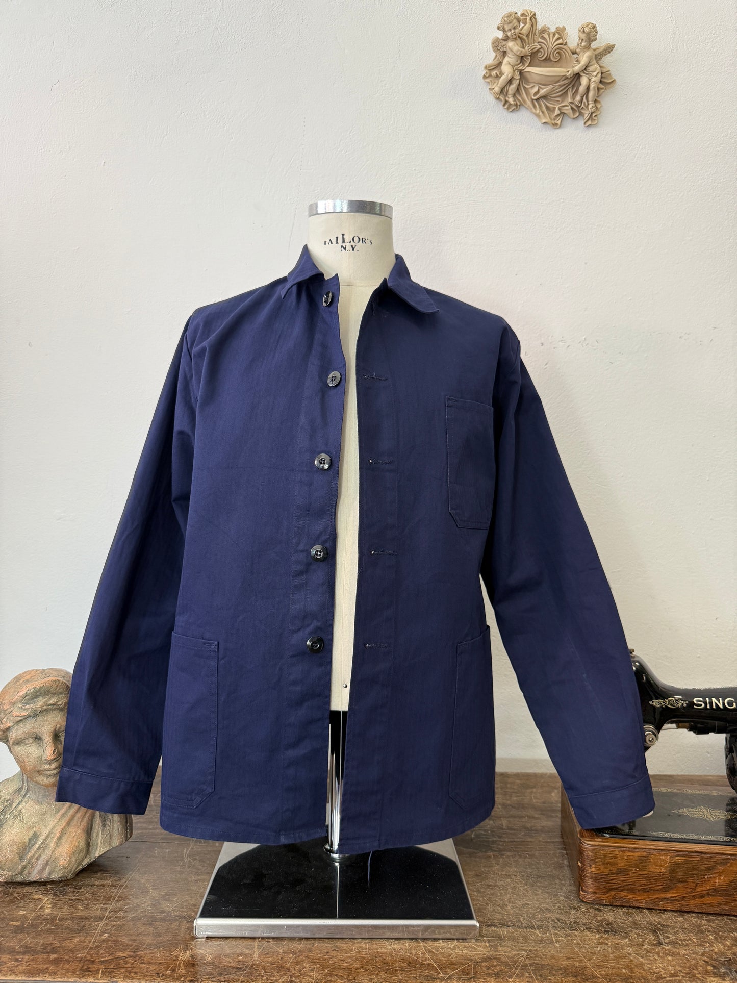 Vintage 90’s German Army Work Jacket HBT “L”