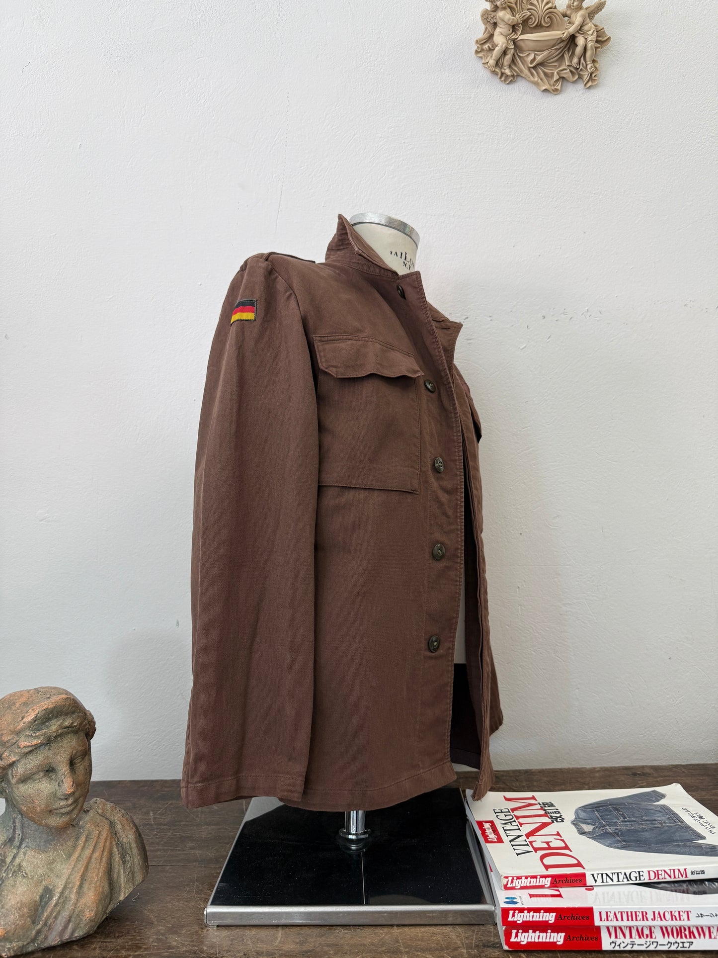 Vintage Moleskin German Army Jacket “M/L”