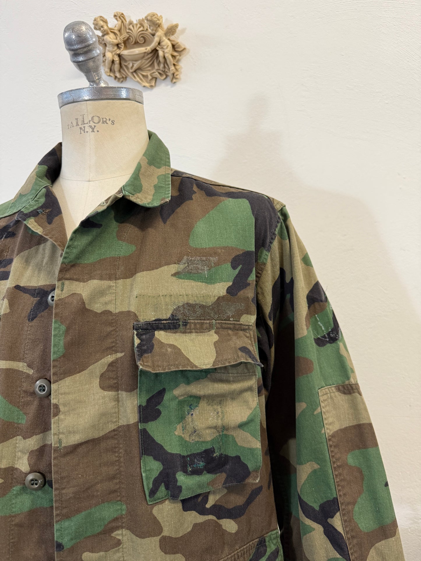 Vintage Woodland Jacket Us Army “M”