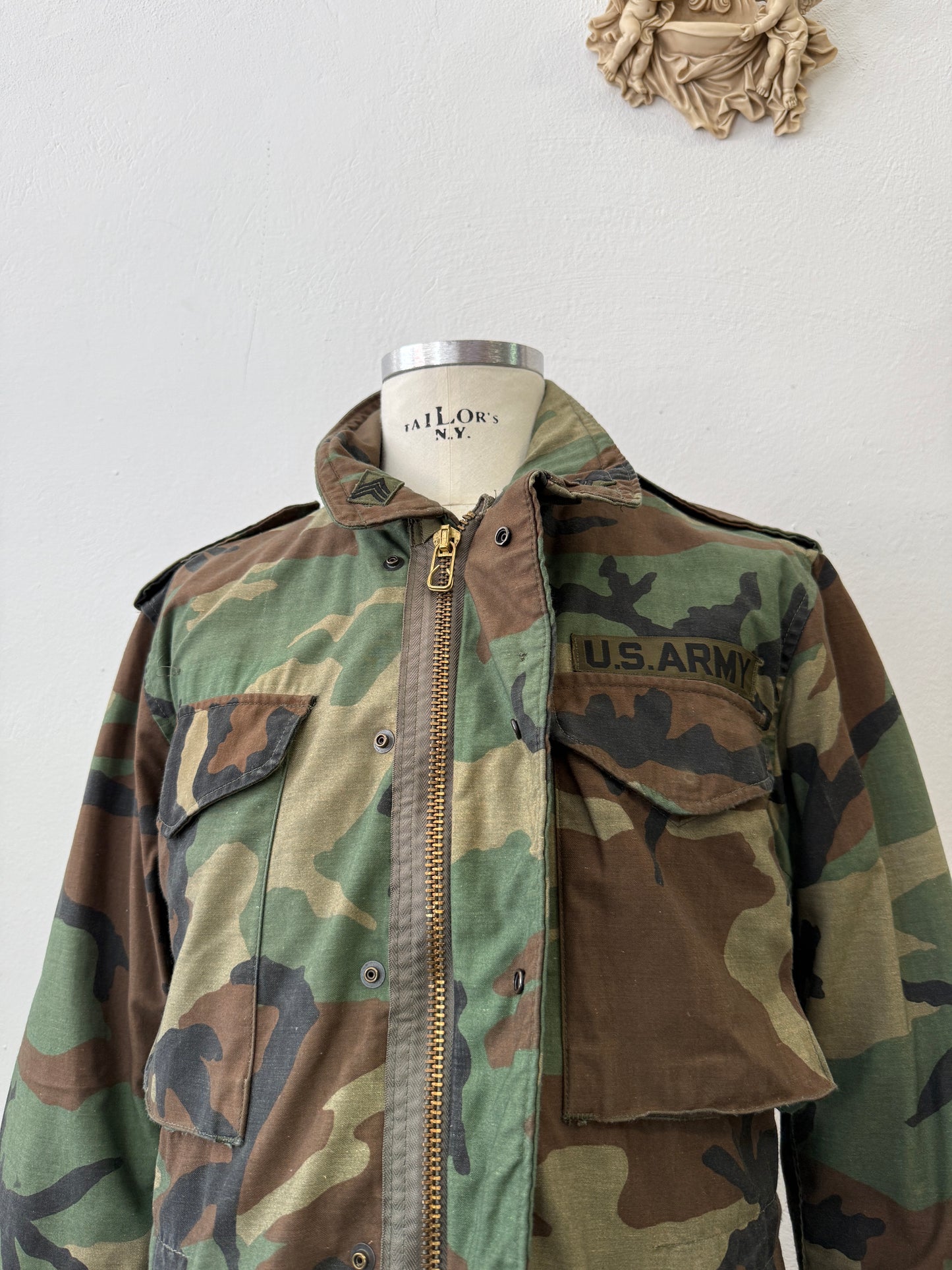 Vintage Woodland Field Jacket M65 Us Army “M”