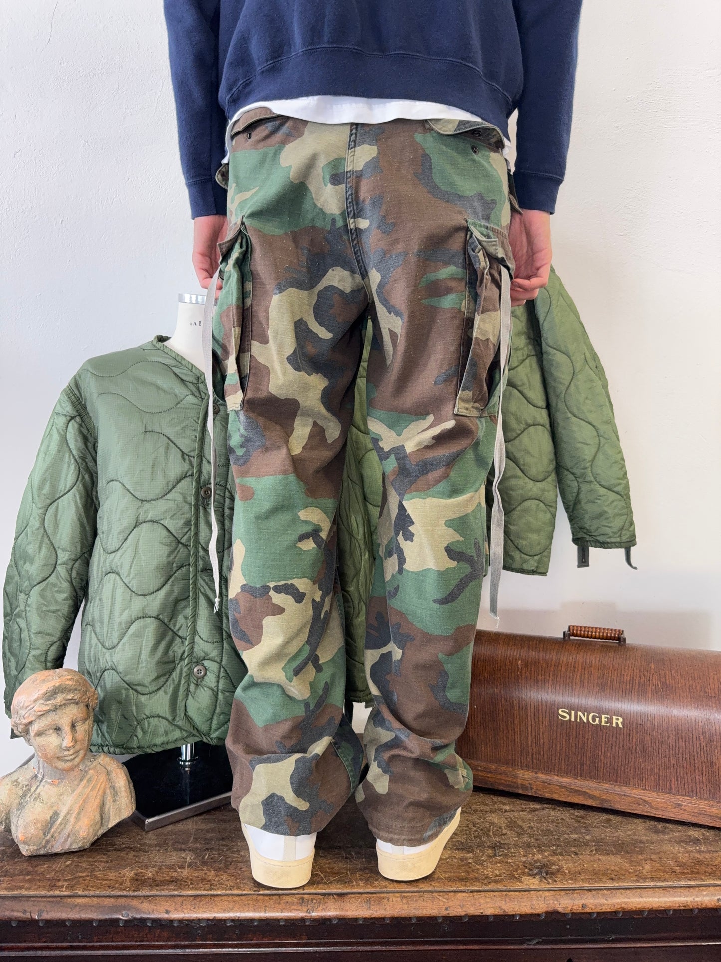 Vintage 80’s Woodland Cargo Pants M65 US Army “W34”
