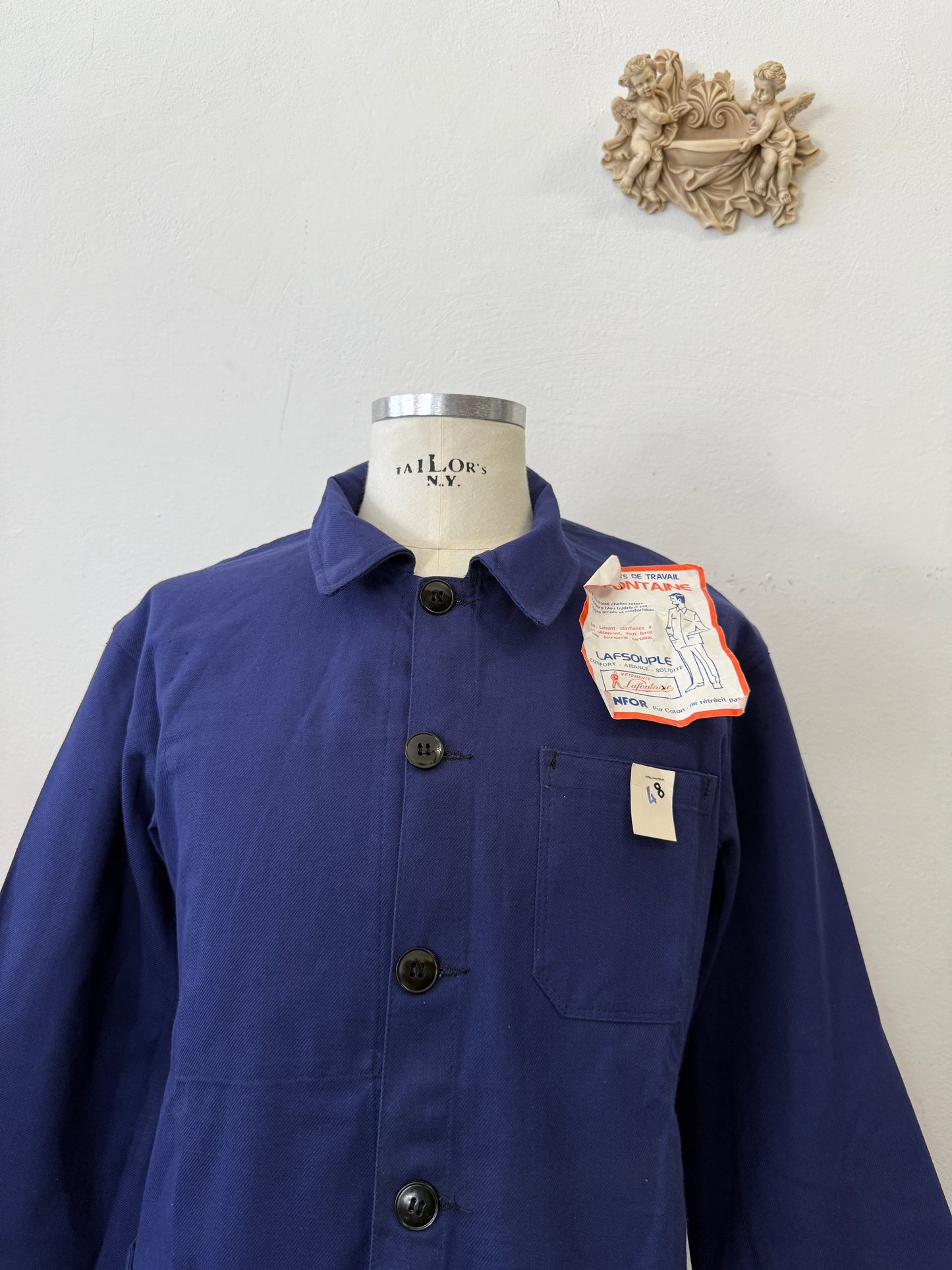 Vintage Adolphe Lafont 70’s French Work Jacket “L/XL”