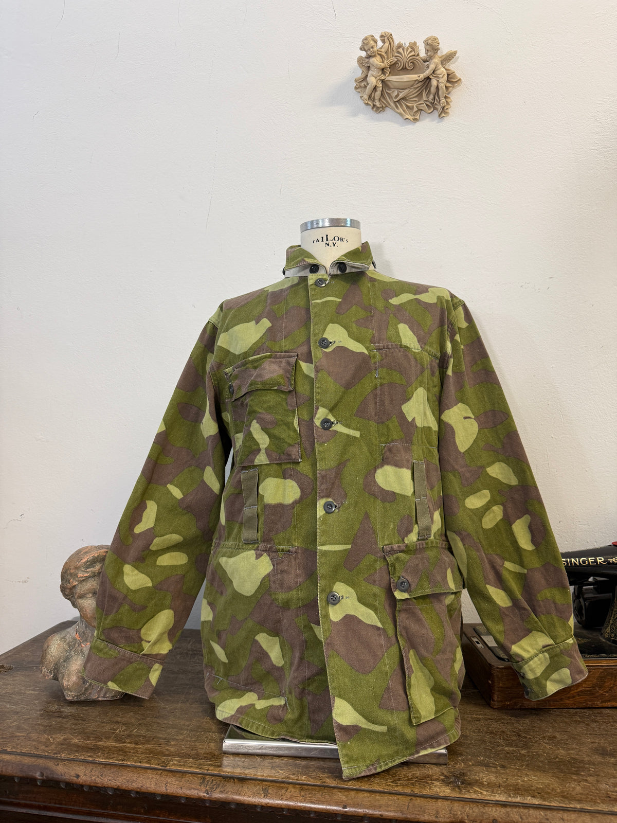 Vintage 60’s Rare Finnish Camo Jacket “L/XL”