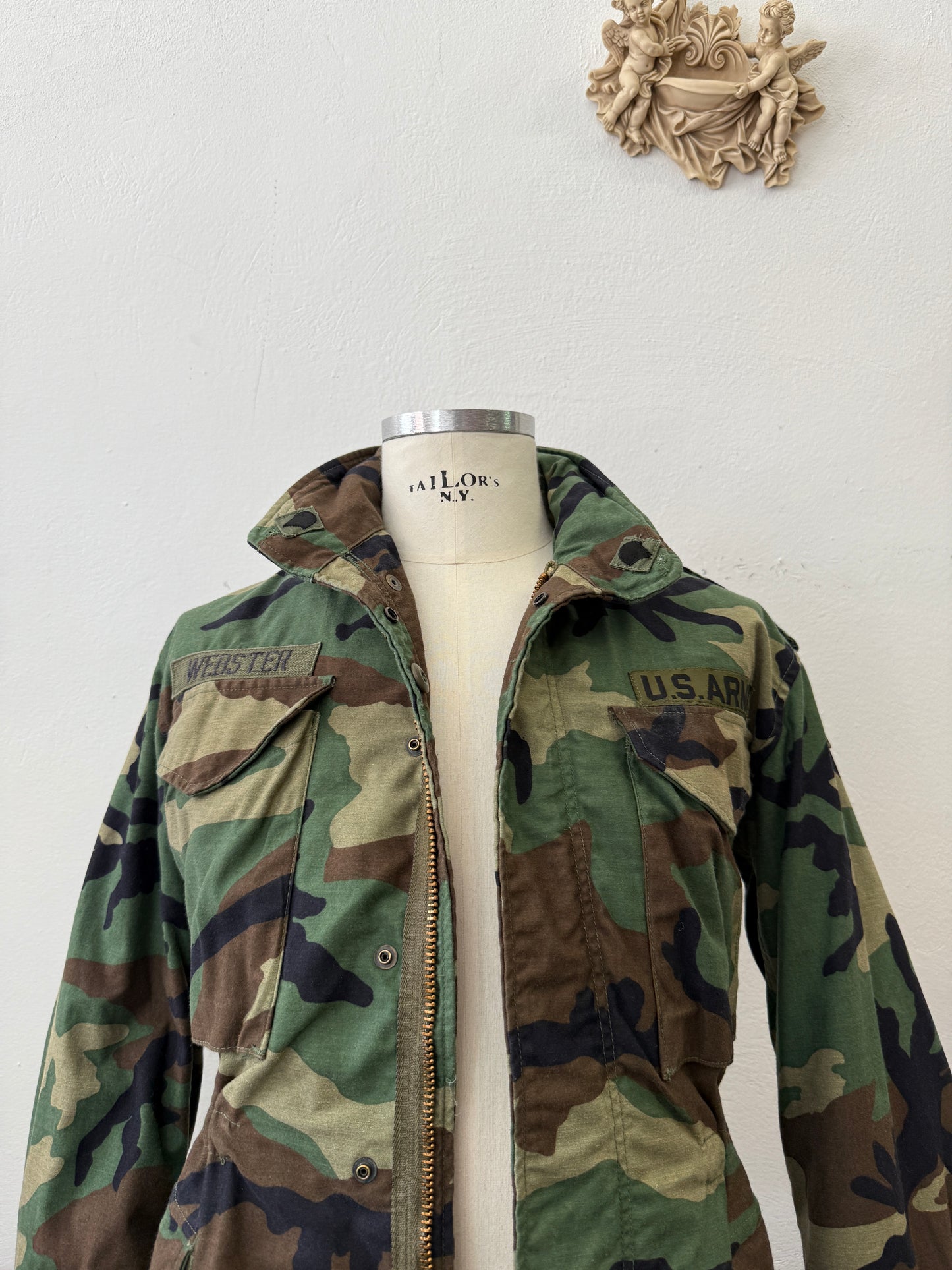 Vintage Woodland Field Jacket M65 Us Army “XS”