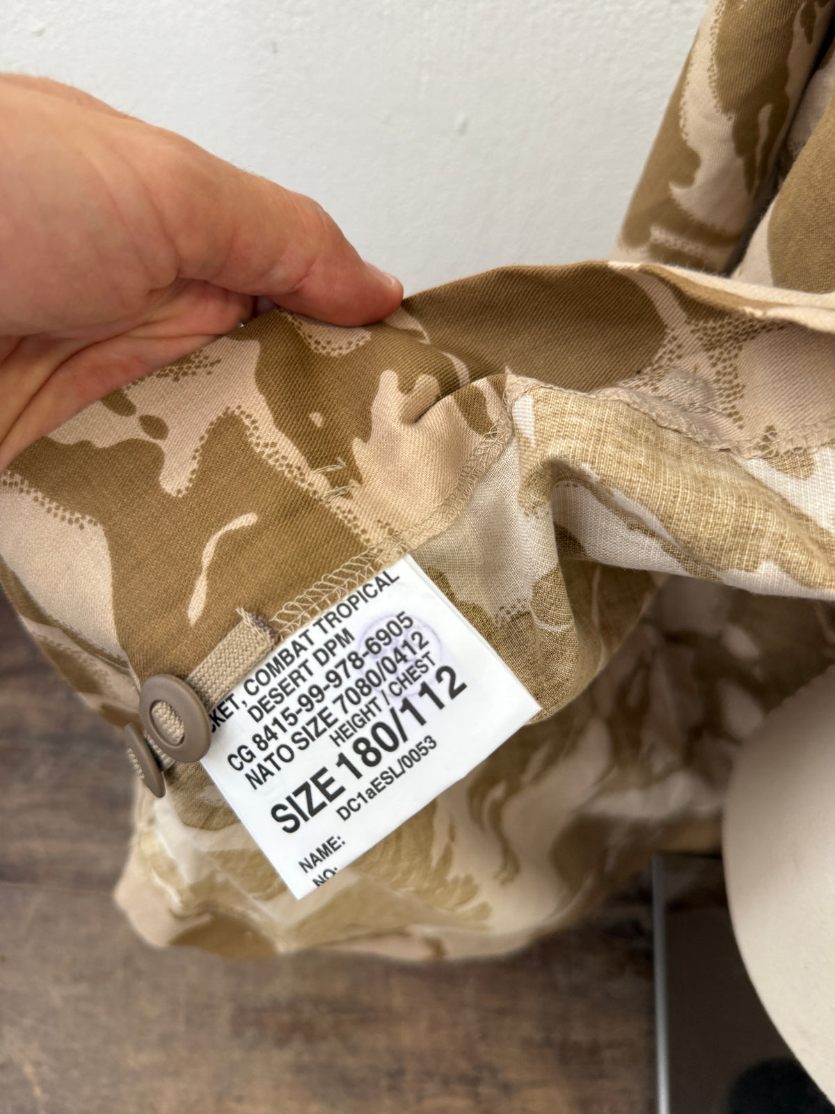 Vintage British Army Dpm Jacket “XL”