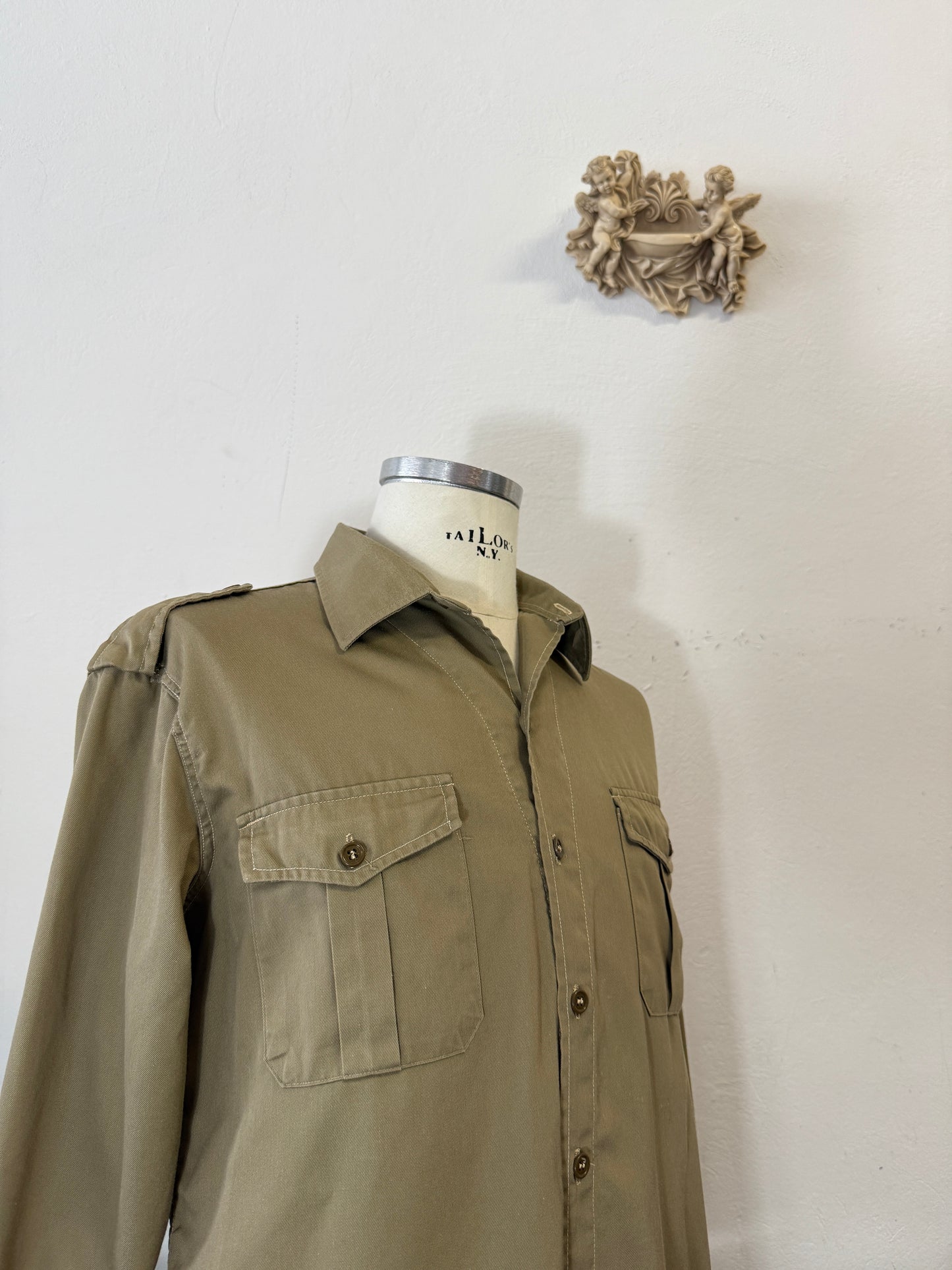 Vintage Italian Army Shirt “M”