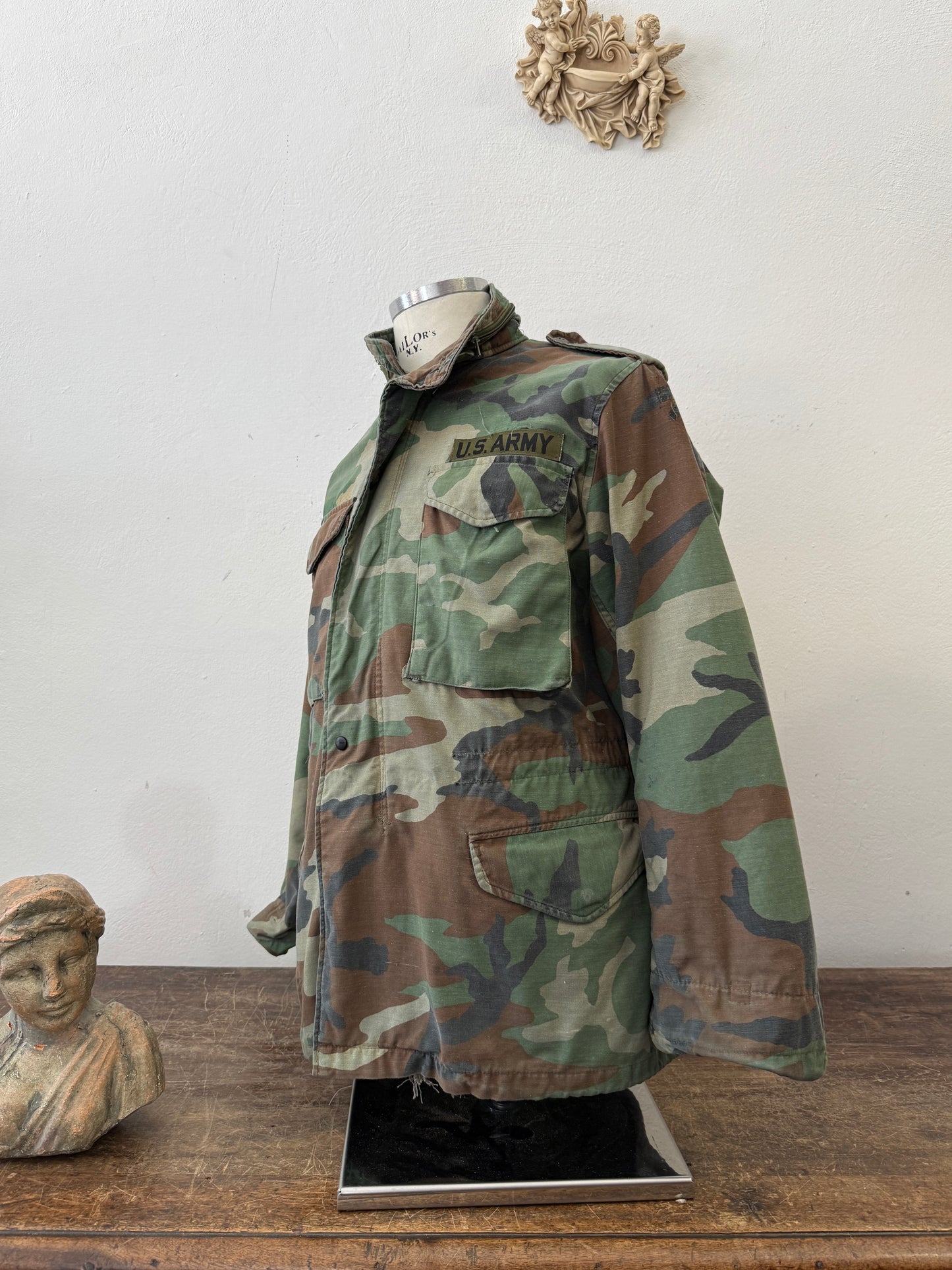 Vintage Woodland Field Jacket M65 Us Army “M”