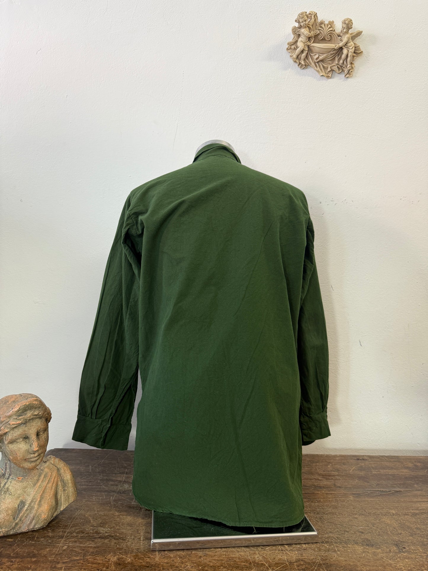 Vintage 80’s Swedish Army Shirt “M/L”