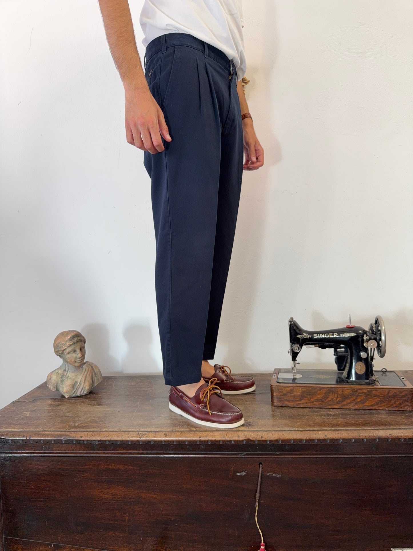 Vintage Blue Chino Pant “W35”