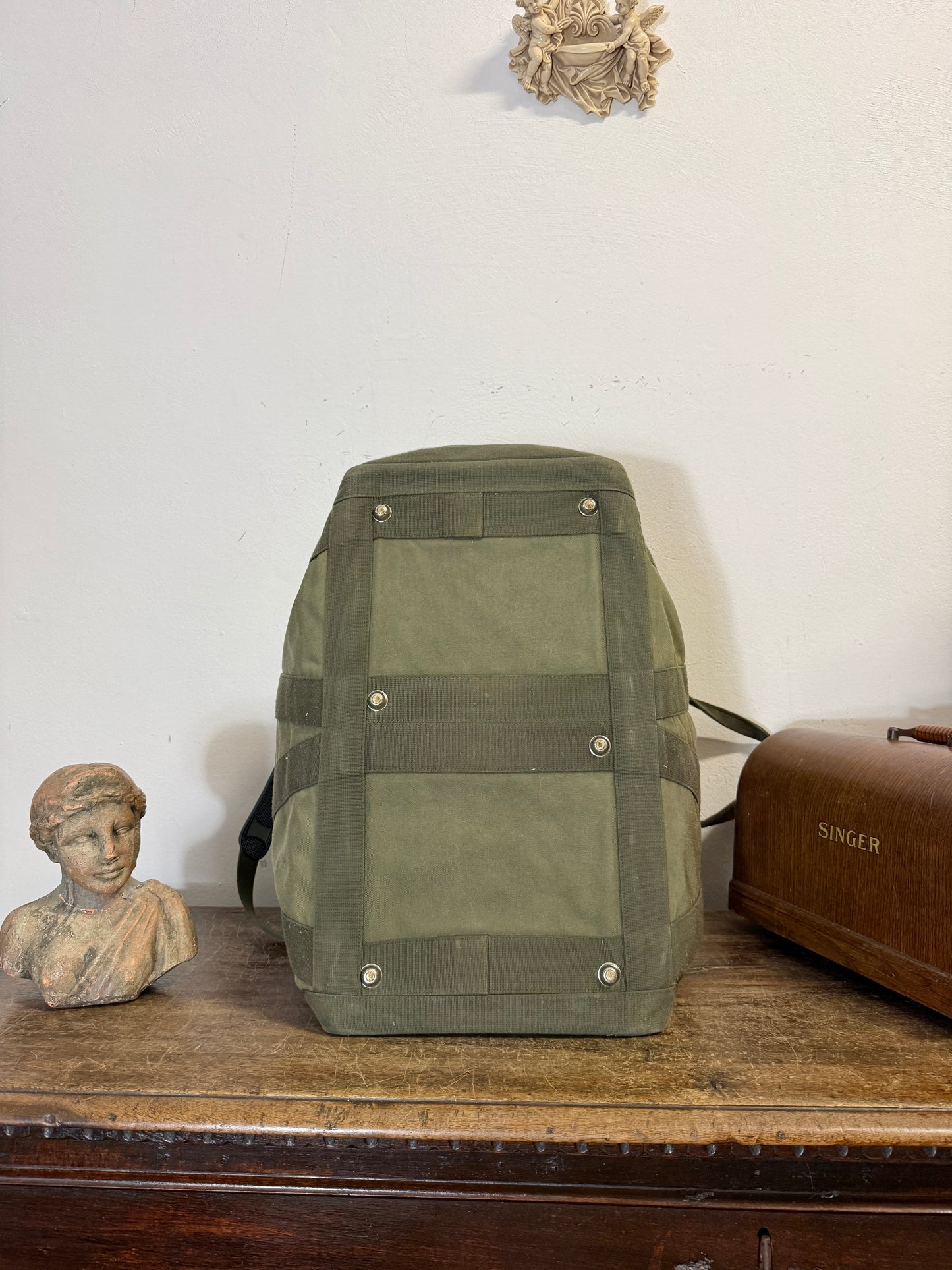 Vintage German Army Flight Bag