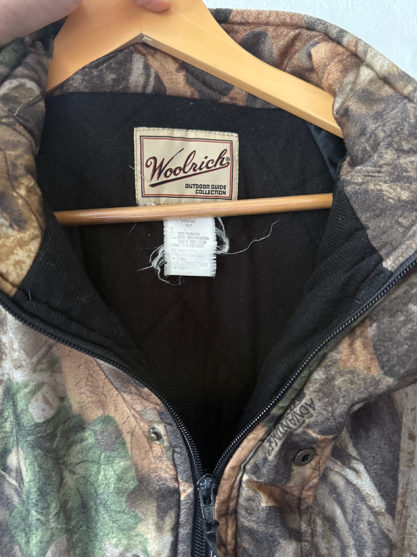 Vintage Woolrich Jacket Realtree “L”