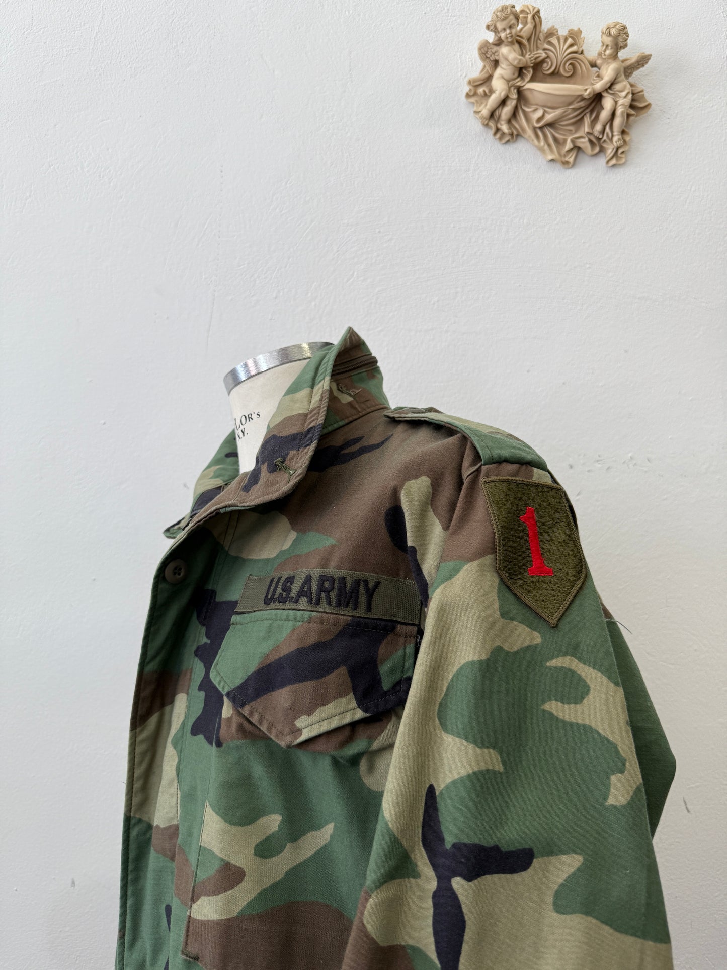 Vintage Woodland Field Jacket M65 Us Army “M/L”