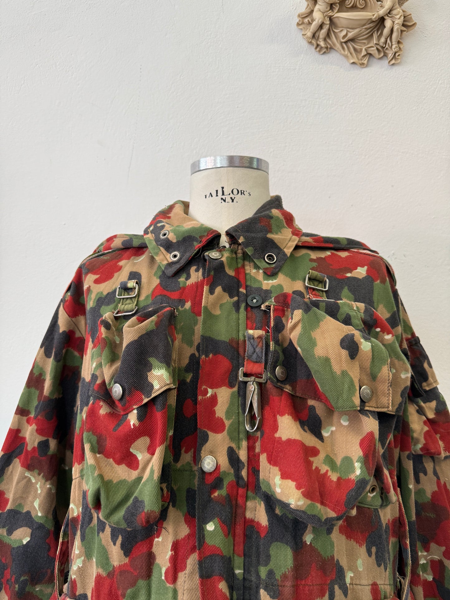 Vintage Swiss Army Camo Jacket M70 “L”
