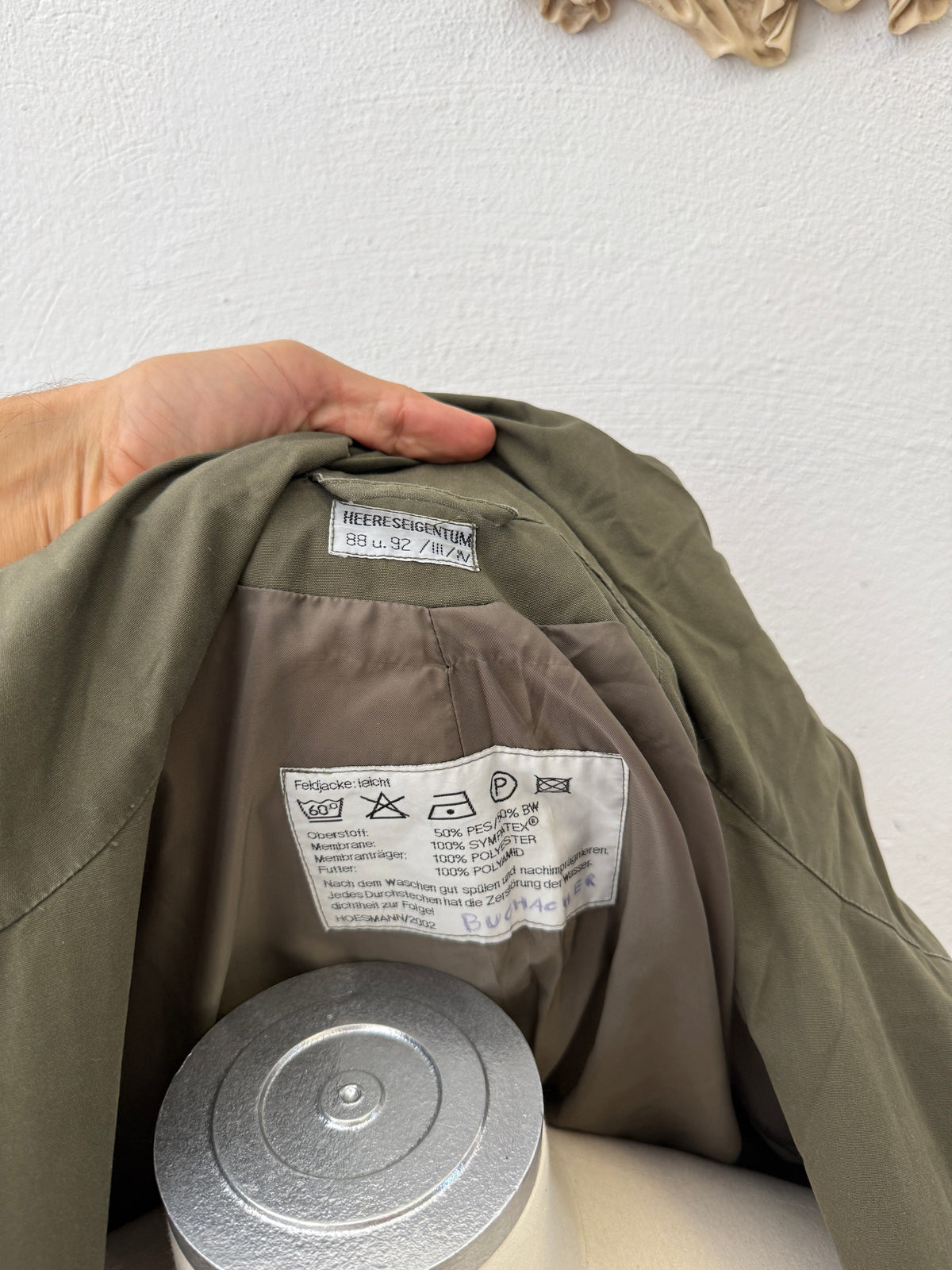 Vintage 90’s Austrian Army Jacket “L”