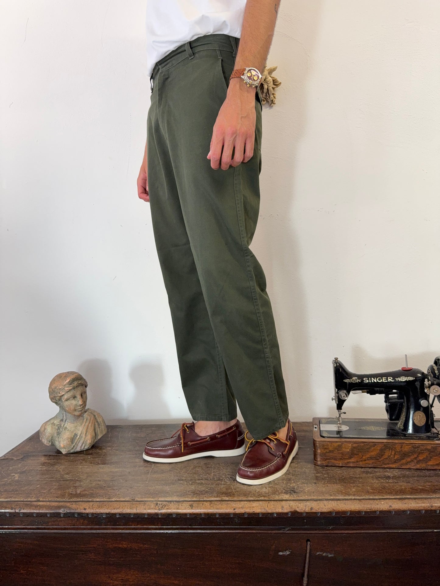 Vintage 90’s Green Work Pant “W34”