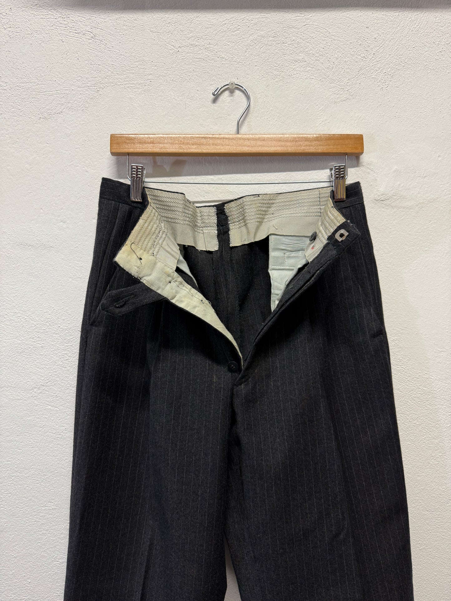 Vintage Grey Pinstripe Pants “W31”