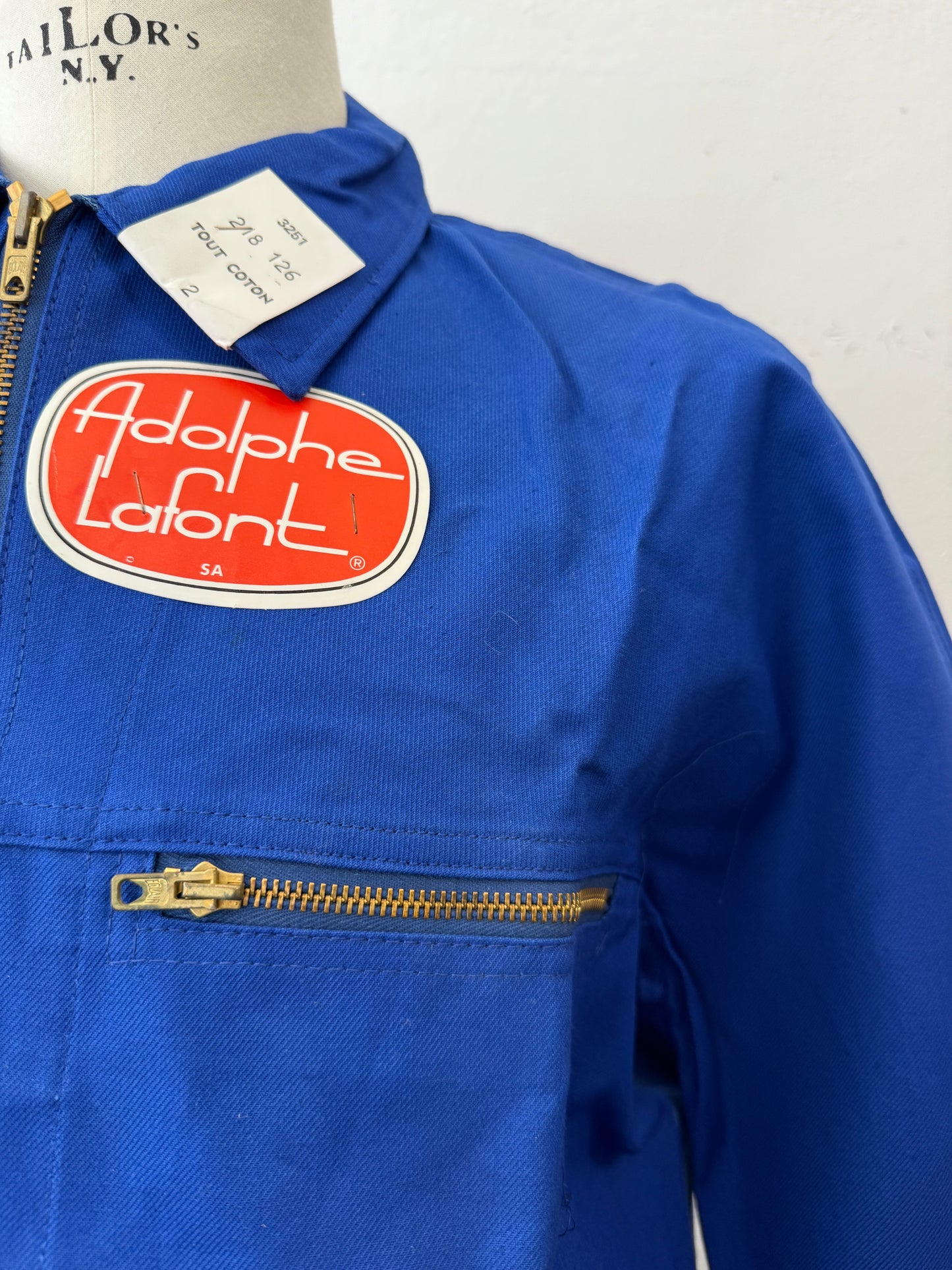 Vintage Adolphe Lafont 70’s French Work Jacket “L”