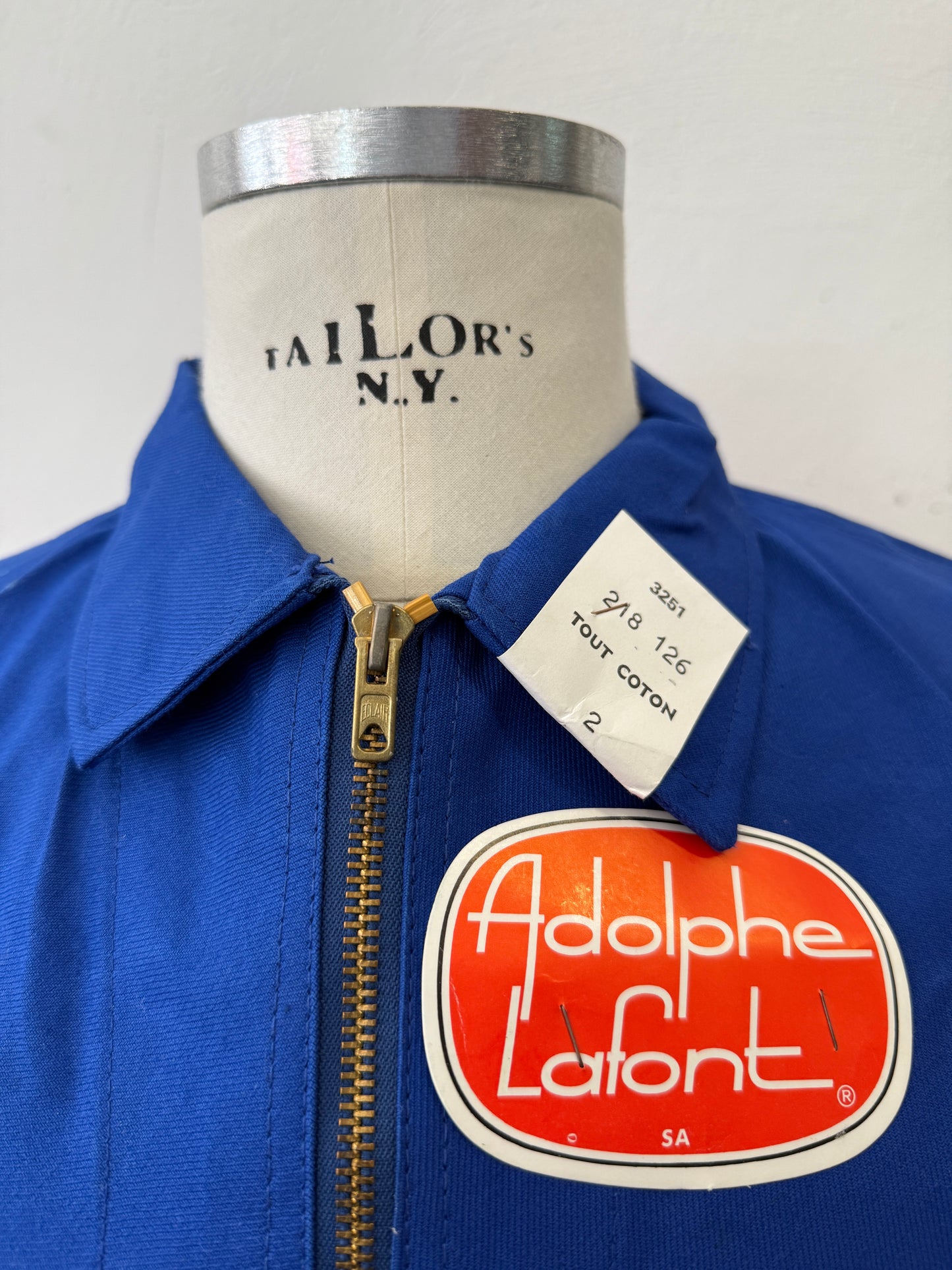 Vintage Adolphe Lafont 70’s French Work Jacket “L”