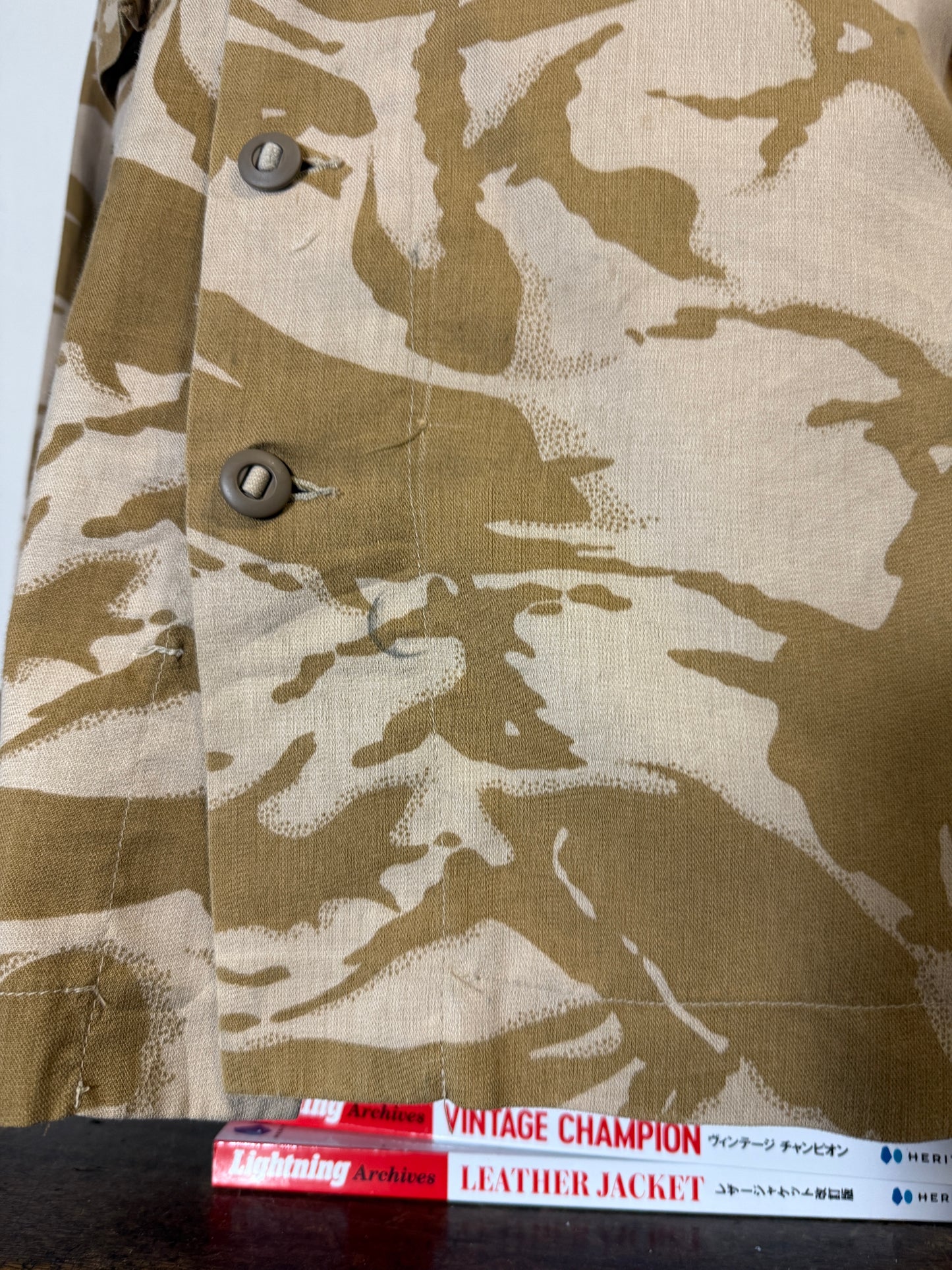 Vintage British Army Camo Jacket “L”