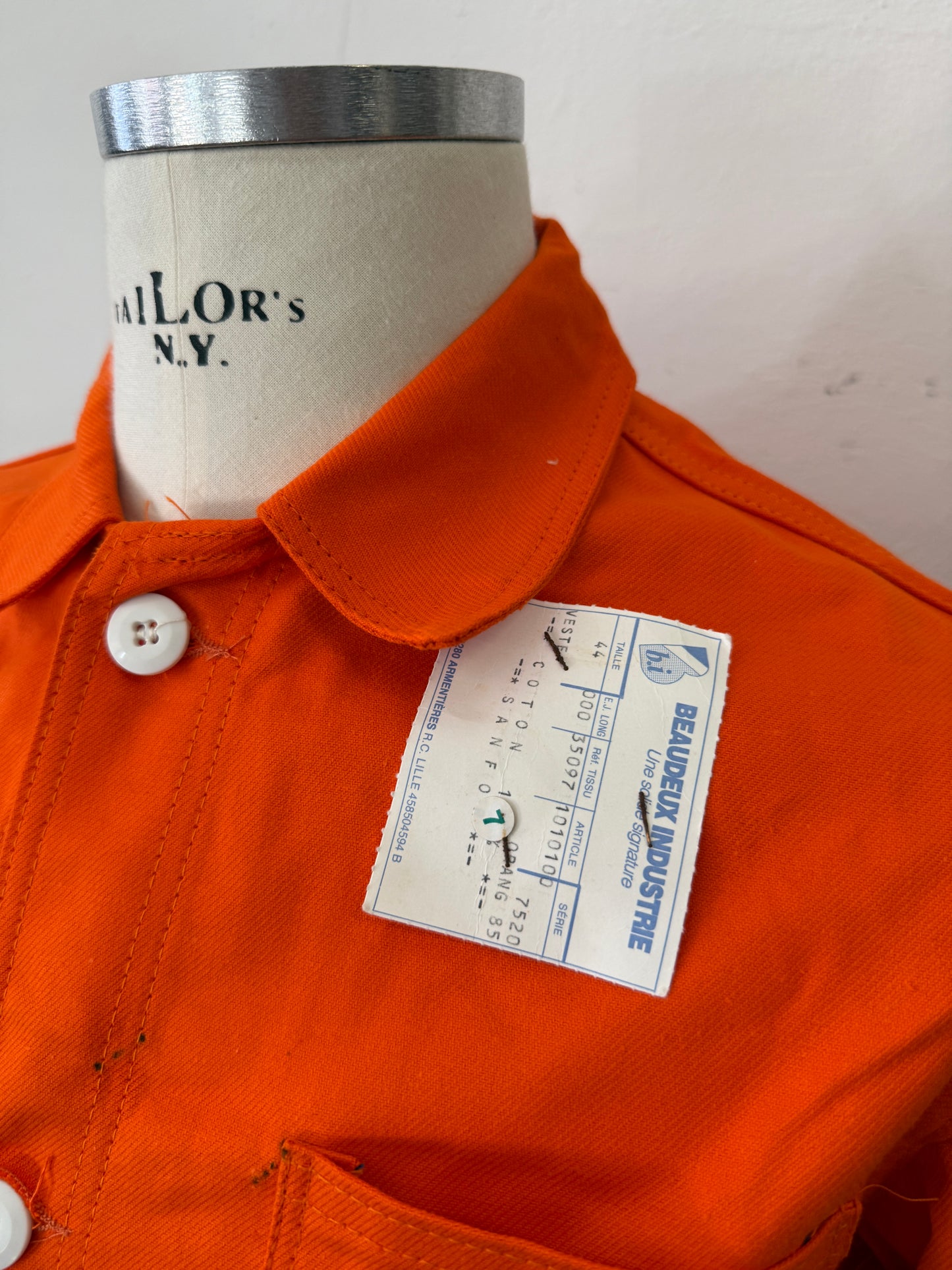 Vintage 80’s French Work Jacket “M”