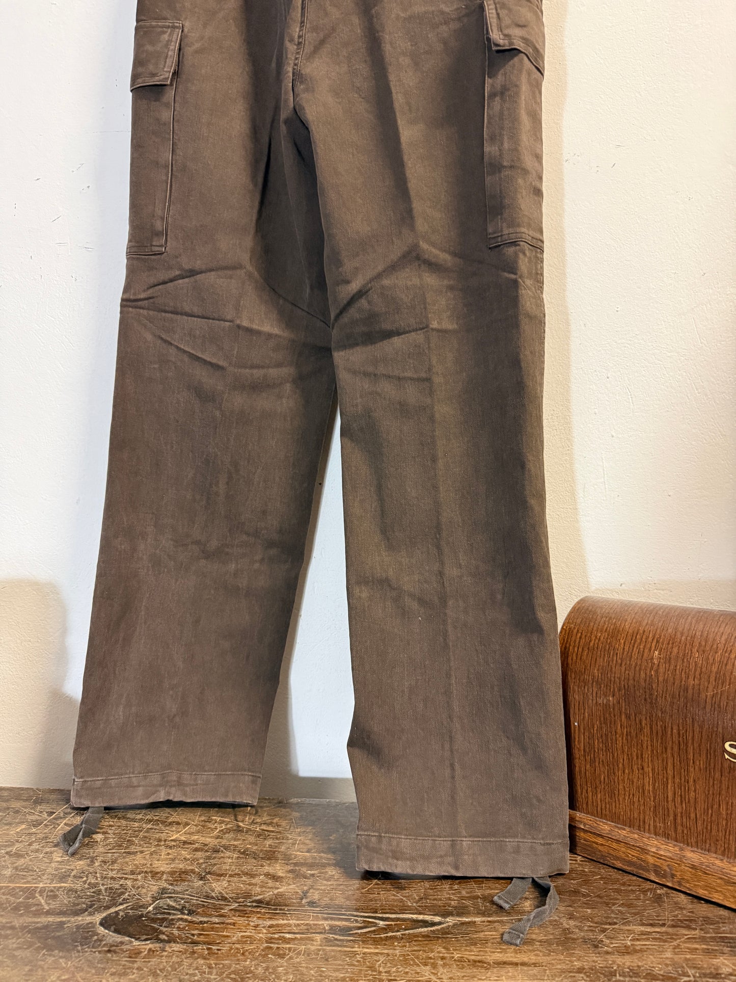 Vintage 80’s German Army Moleskin Cargo Pants “W35”