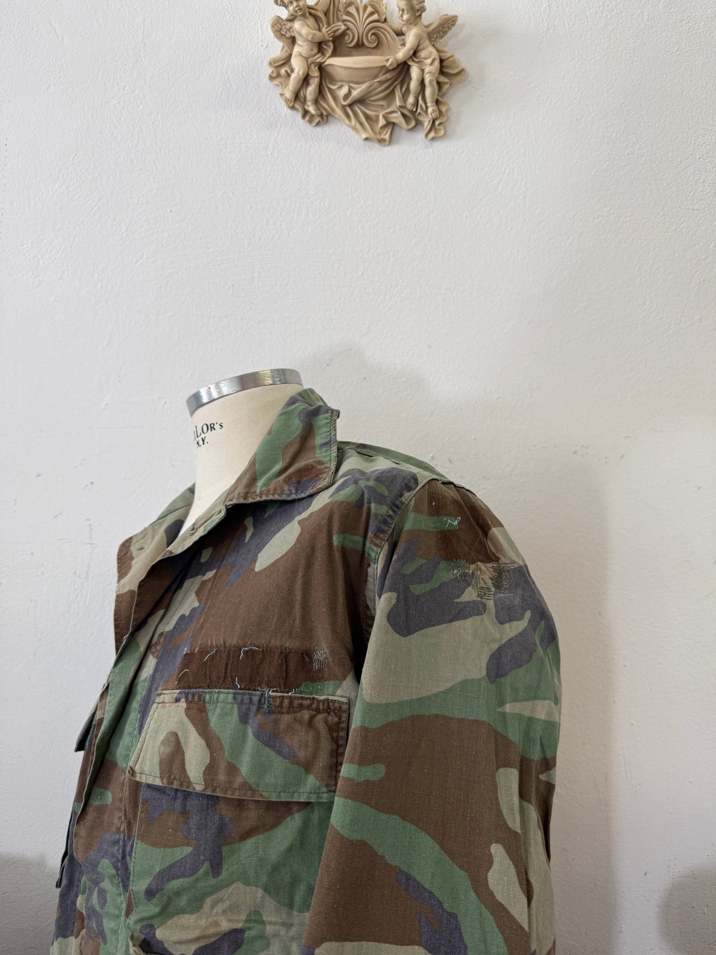 Vintage Ripstop Woodland Us Army Jacket “L”