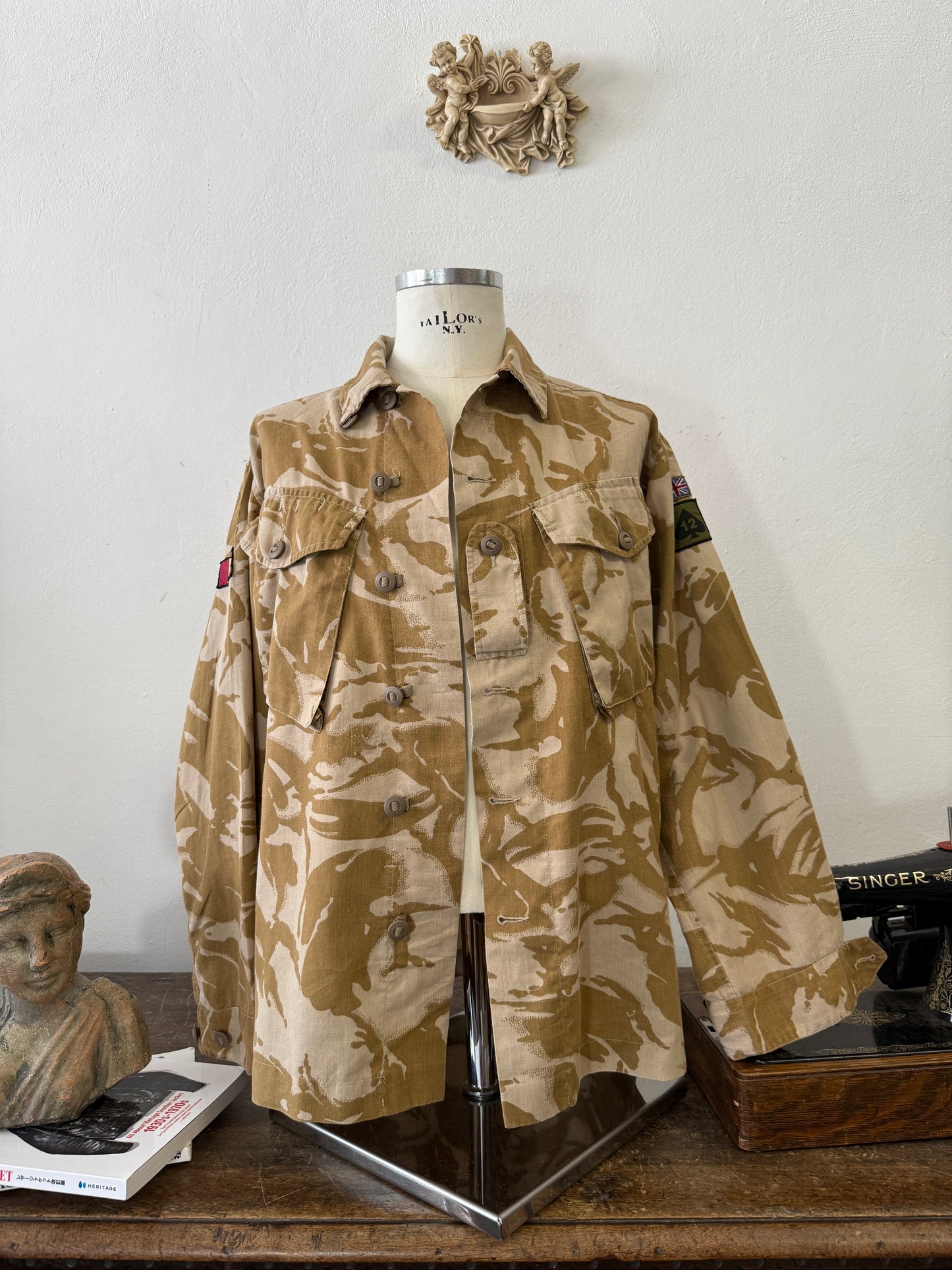 Vintage Jacket Combat Tropical Desert DPM “L/XL”