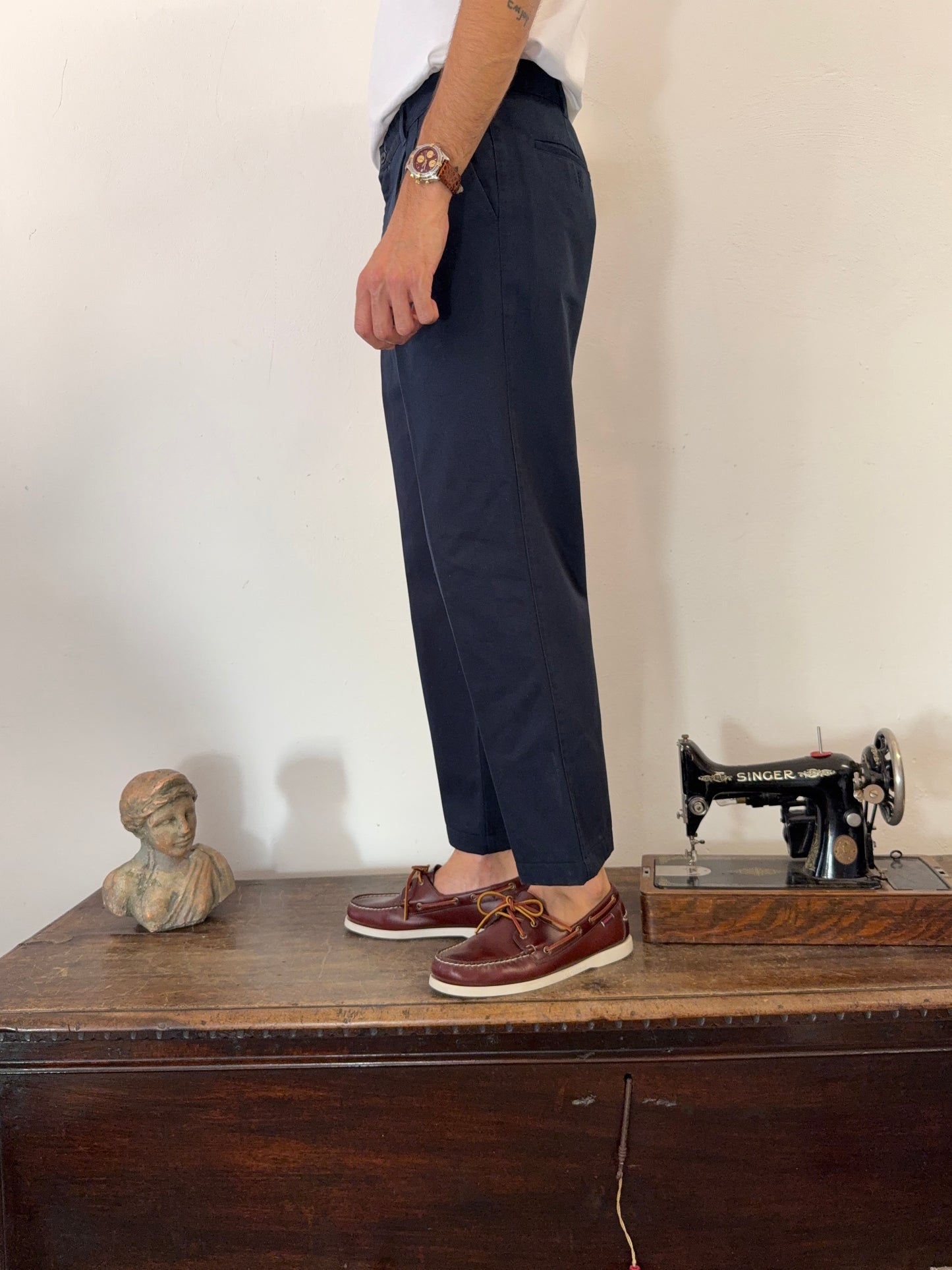 Vintage Blue Chino Pant “W35”