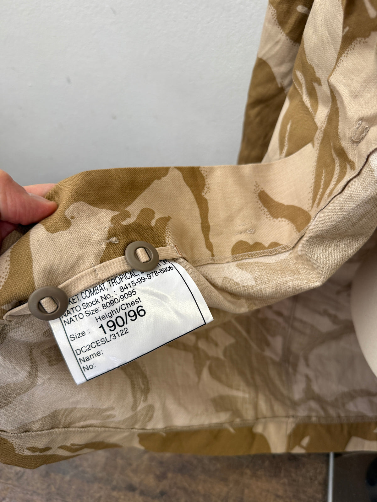 Vintage British Army Dpm Jacket “XXL”