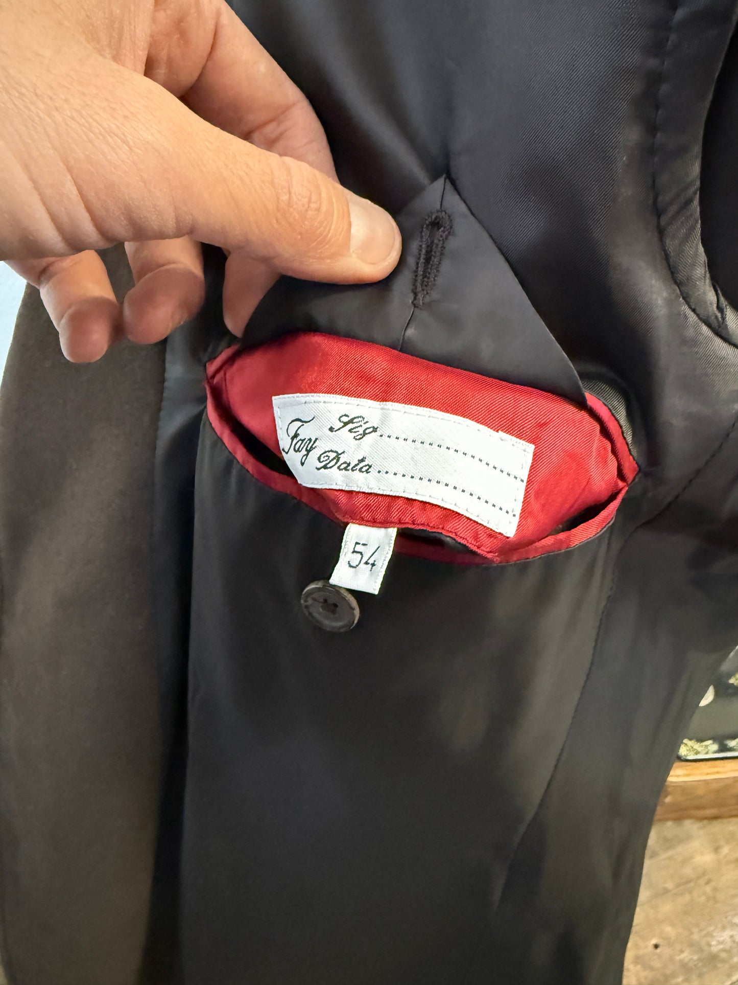 Vintage Brown Fay Jacket “XL”