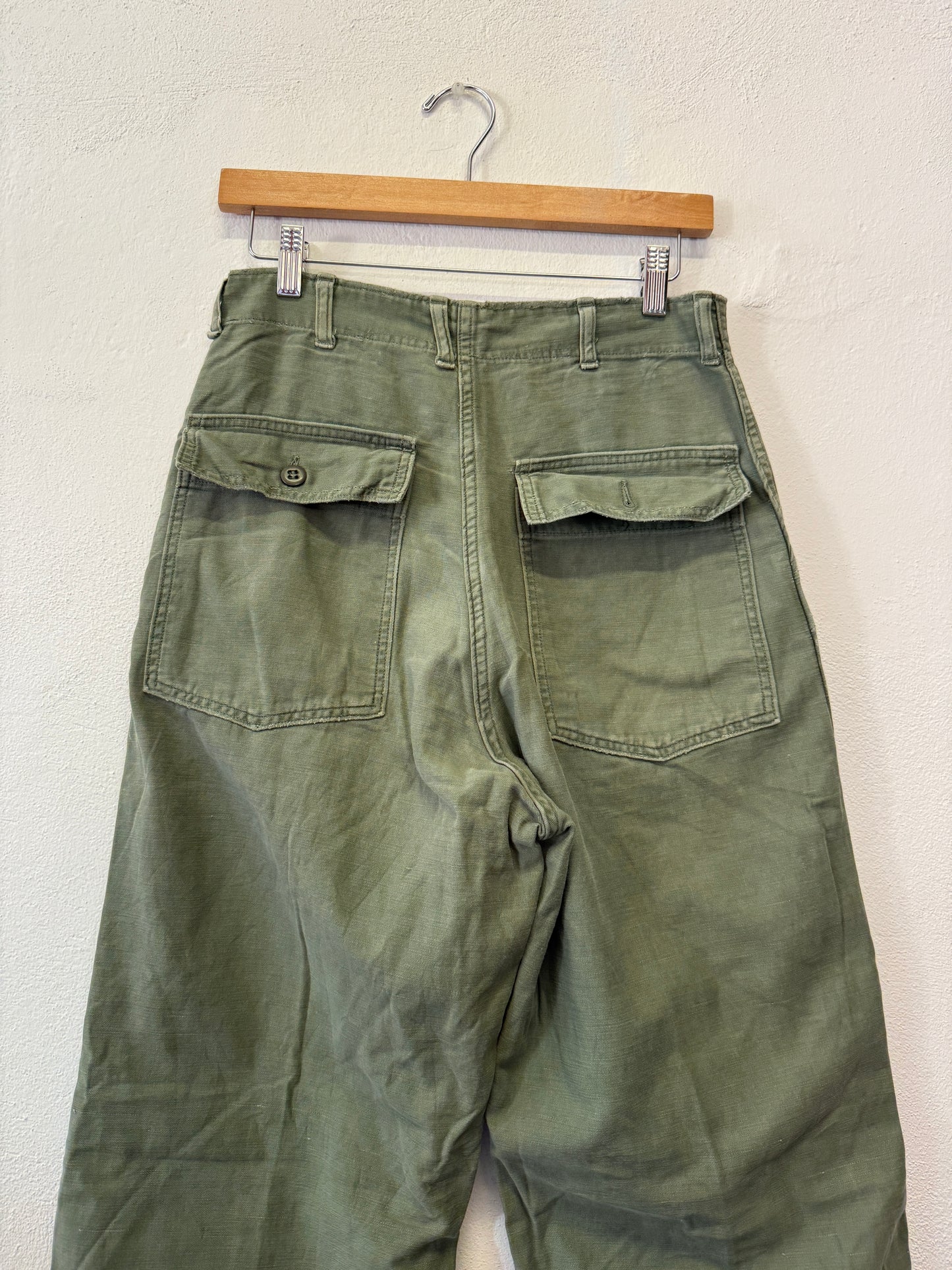 Vintage 50/60’s Og 107 Us Army Fatigue Pants “W28”