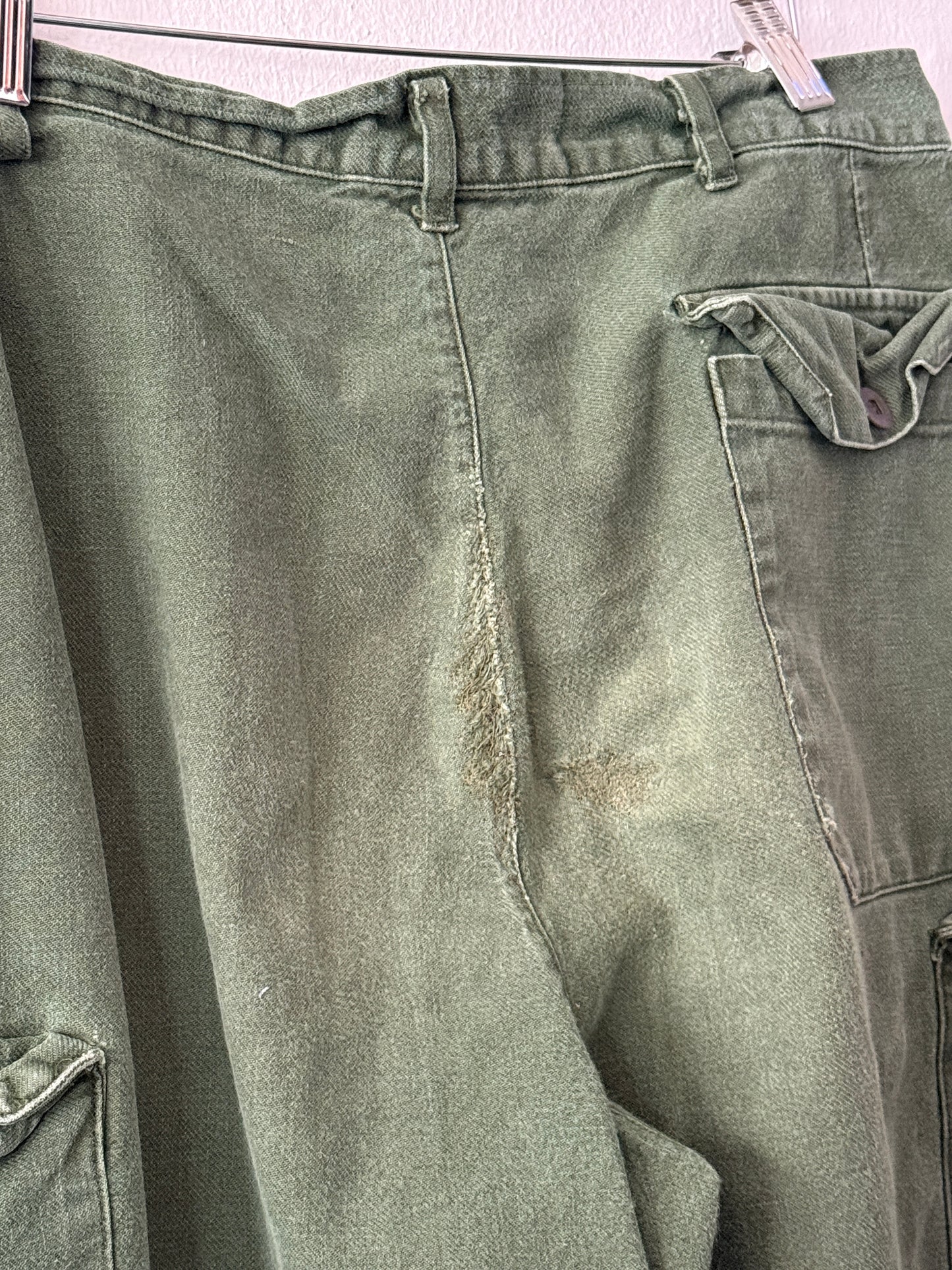 Vintage Swedish Army Fatigue Pants “W34”
