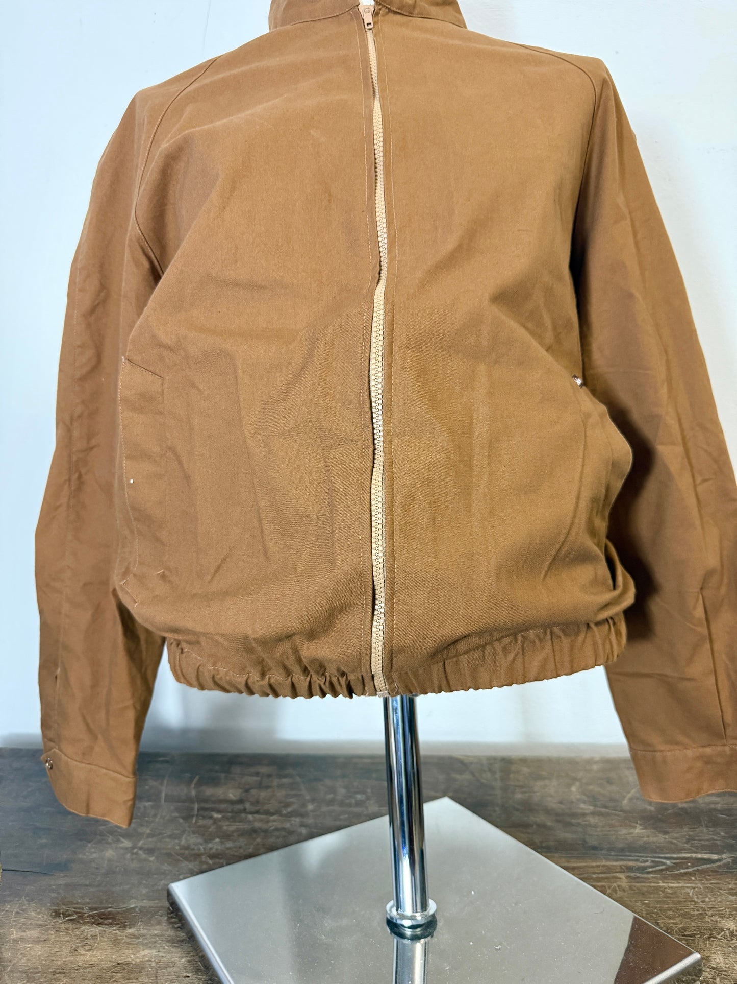 Vintage Brown Bomber Jacket “L”