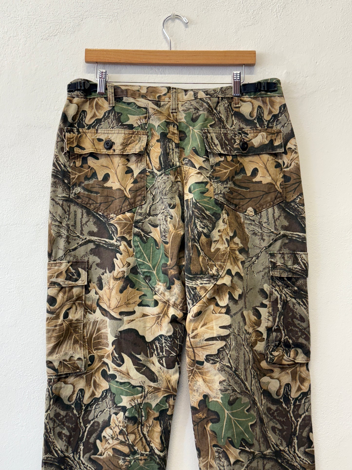 Vintage Walls Realtree Cargo Pants Made in Usa “W35”