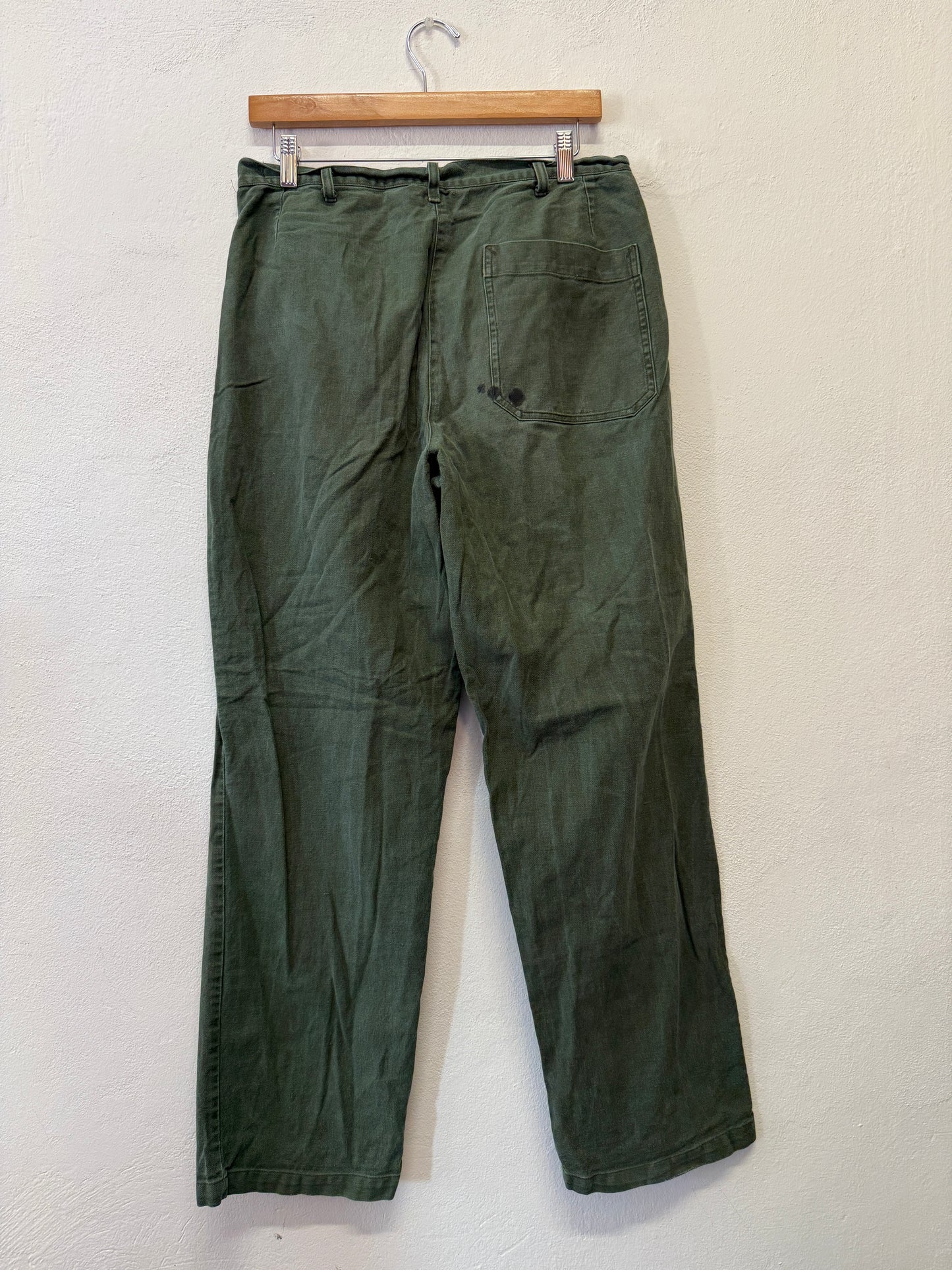 Vintage Swedish Army Fatigue Pants “W31”