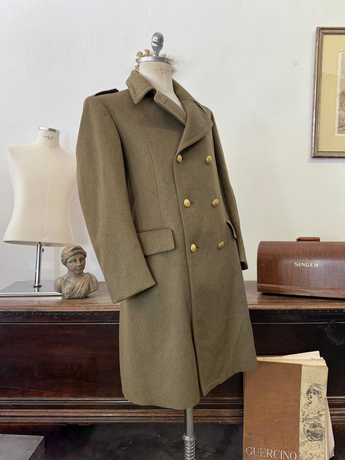 Vintage Italian Army Coat “M”
