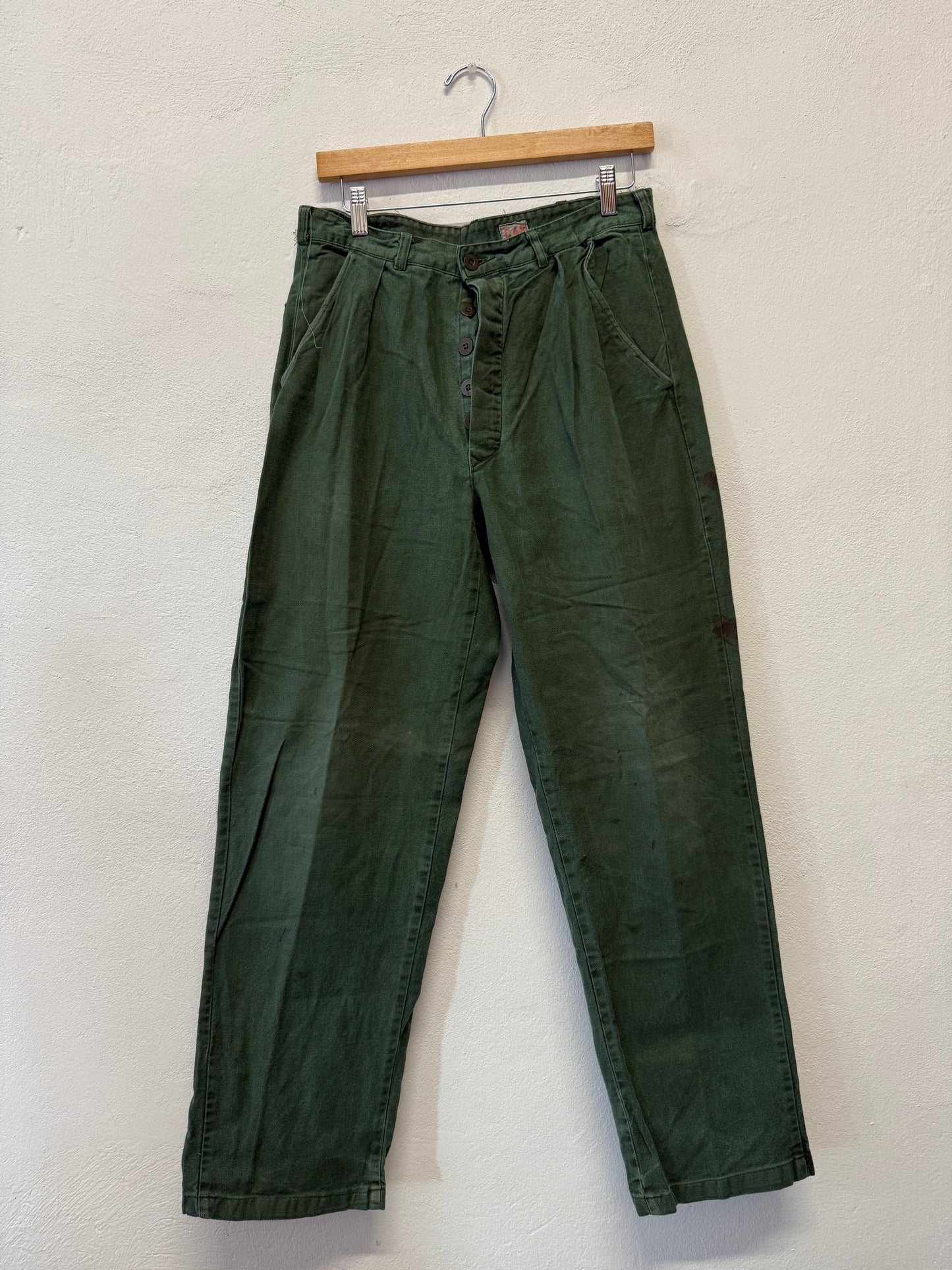 Vintage Swedish Army Fatigue Pants “W31”