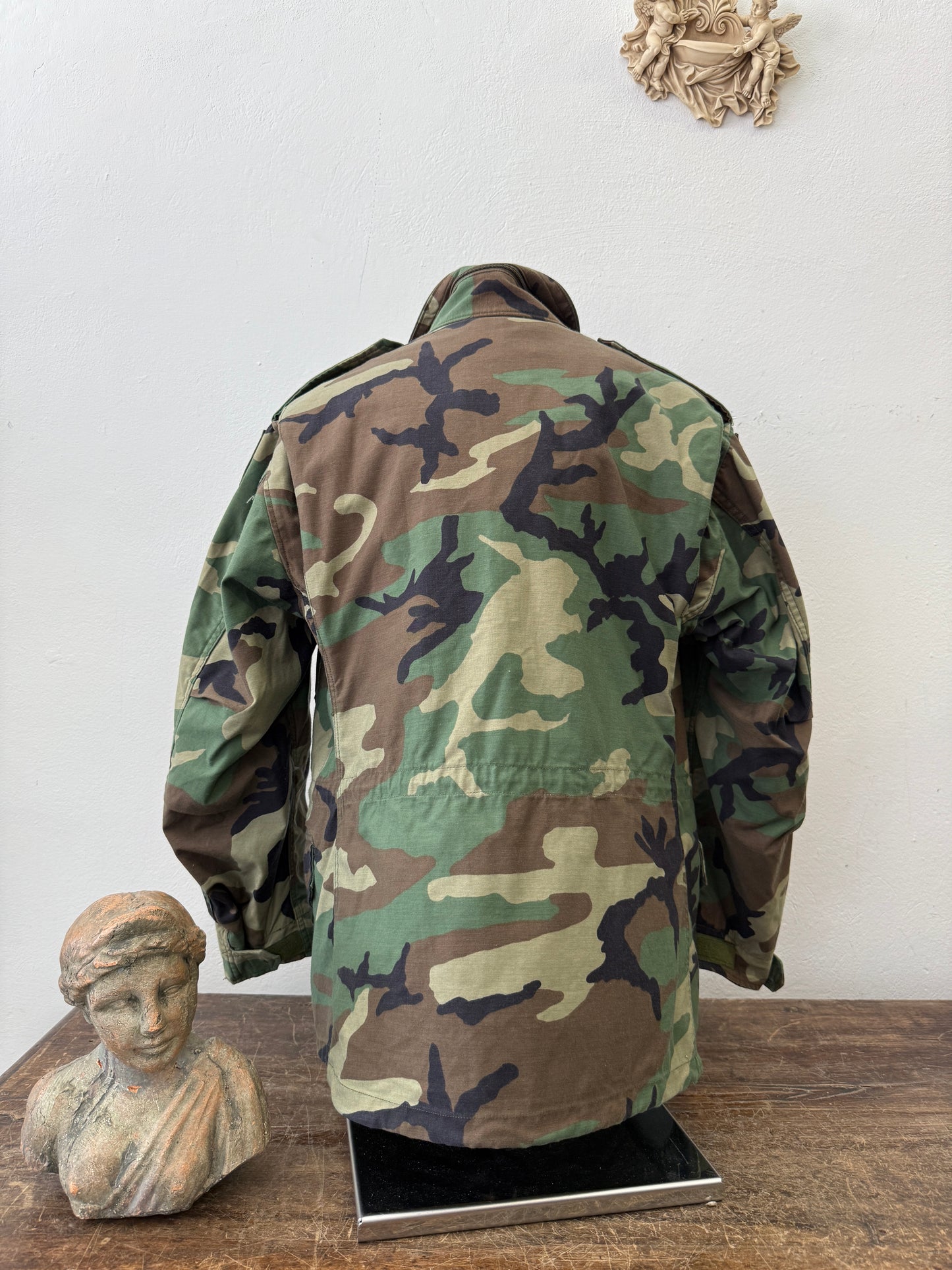 Vintage Woodland Field Jacket M65 Us Army “M/L”