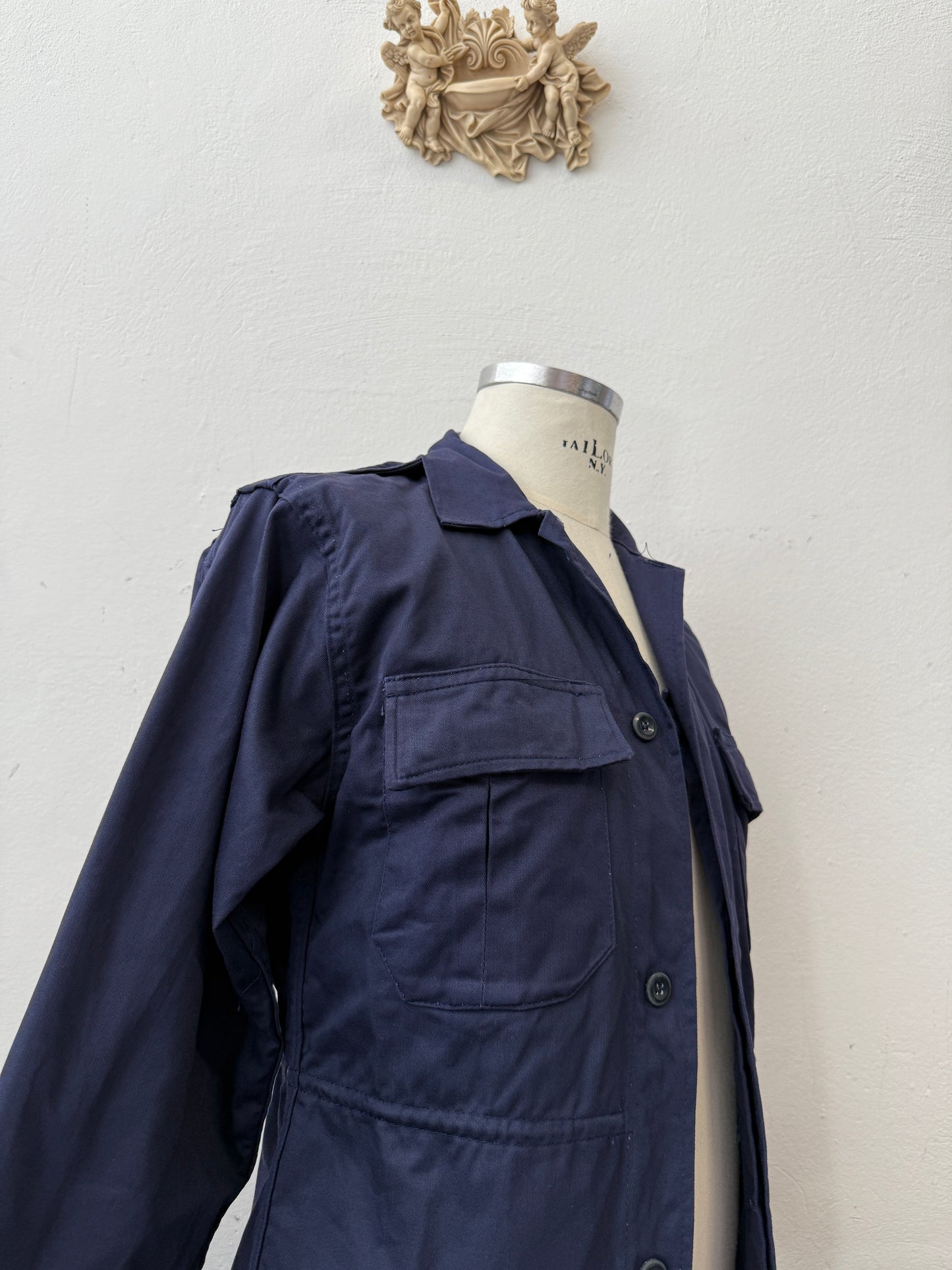 Vintage Greek Army Work Jacket S”