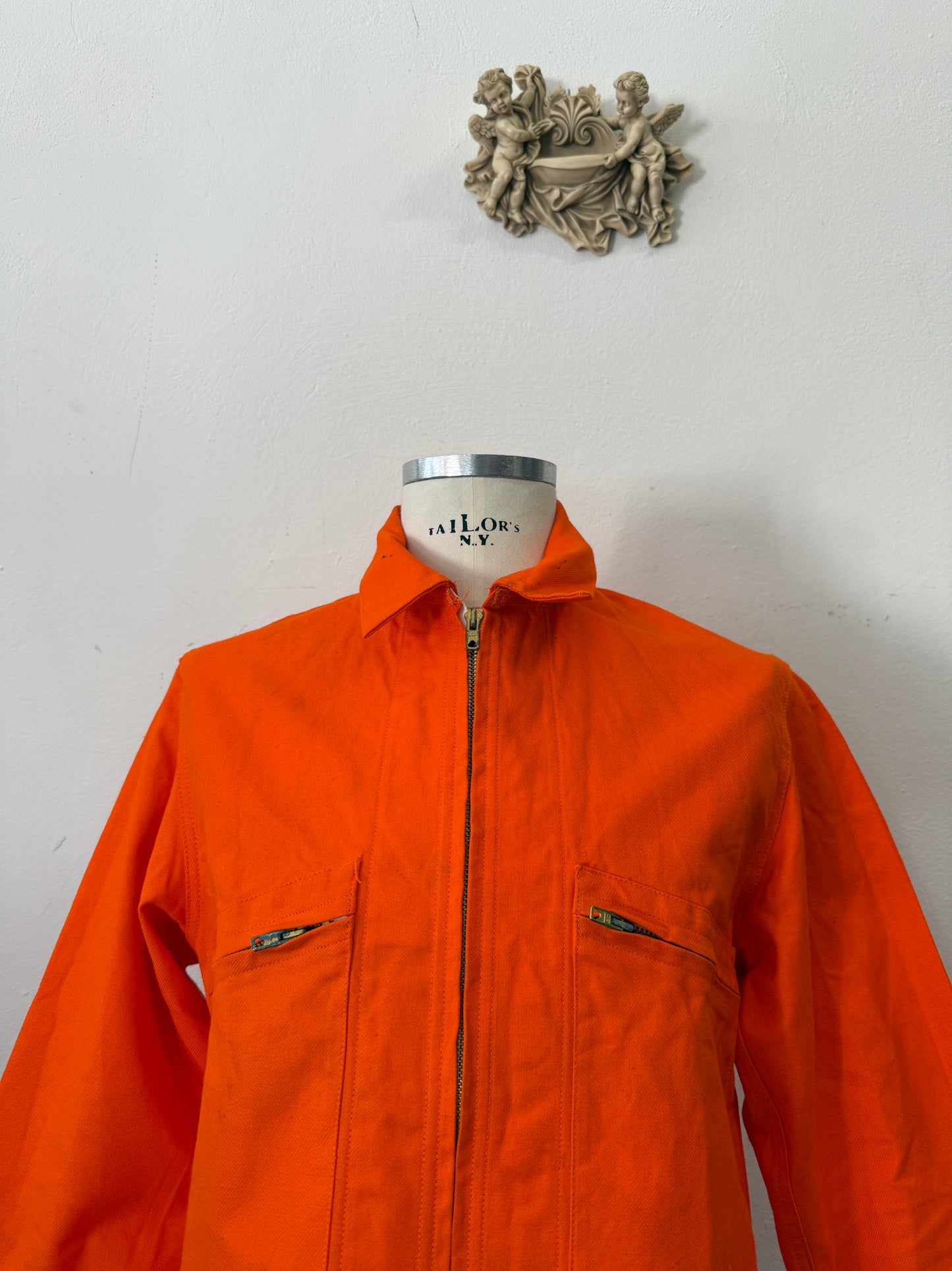 Vintage 80’s French Work Jacket “S”