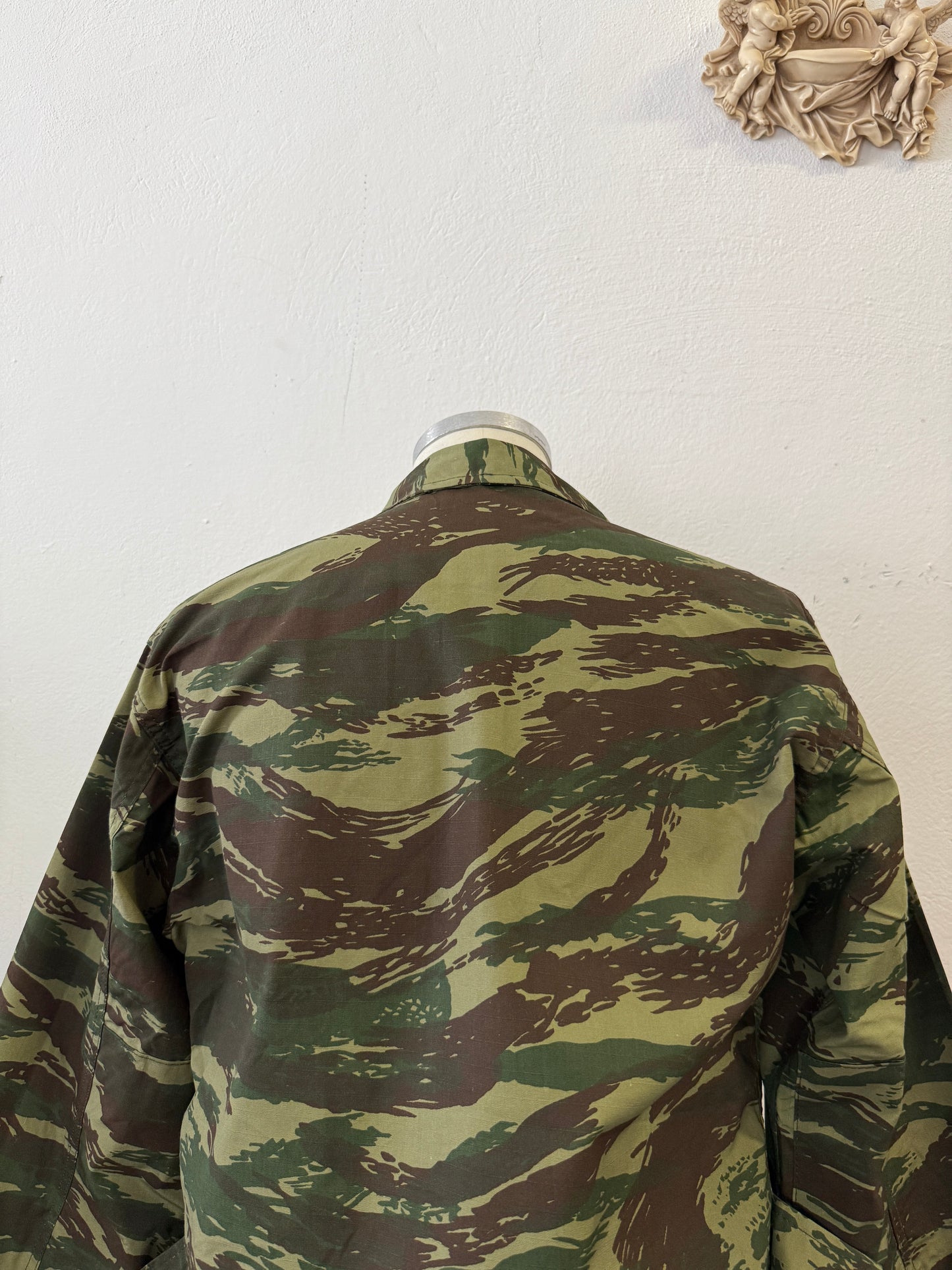 Deadstock Greek Army Lizard BDU Jacket Ripstop