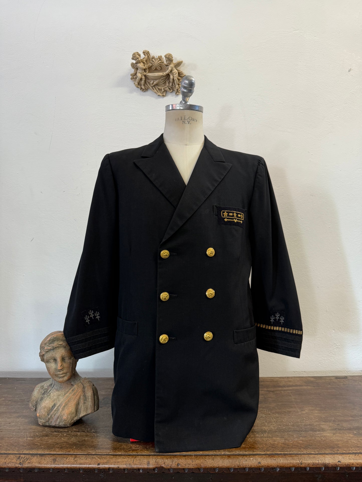 Vintage Us Double Breasted Jacket “M”