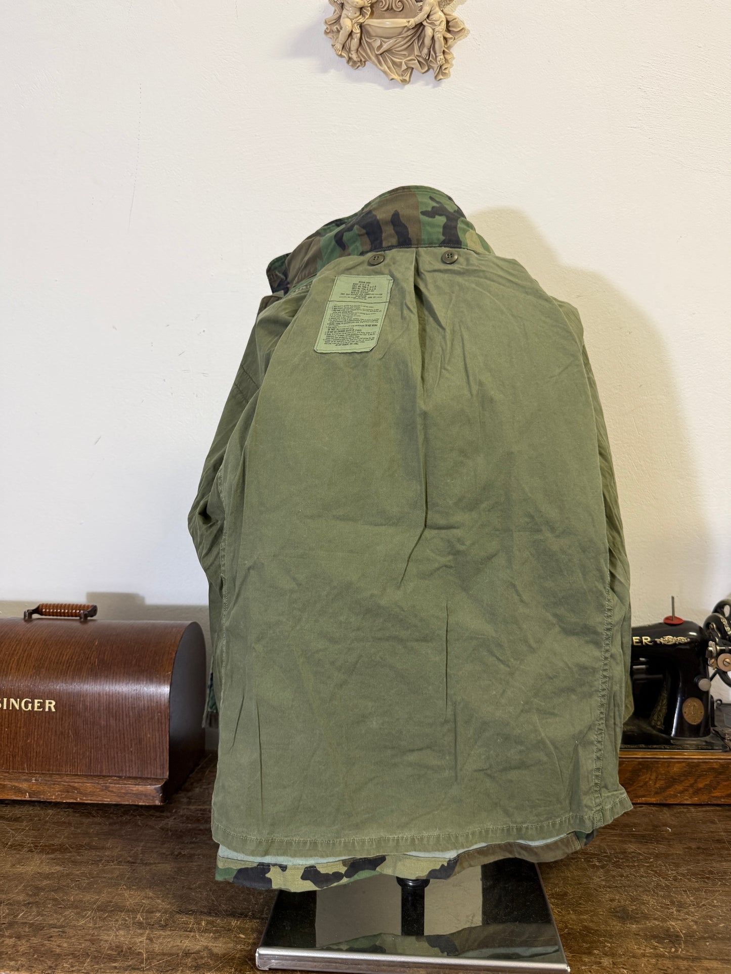 Vintage Woodland Field Jacket M65 Us Army “M/L”