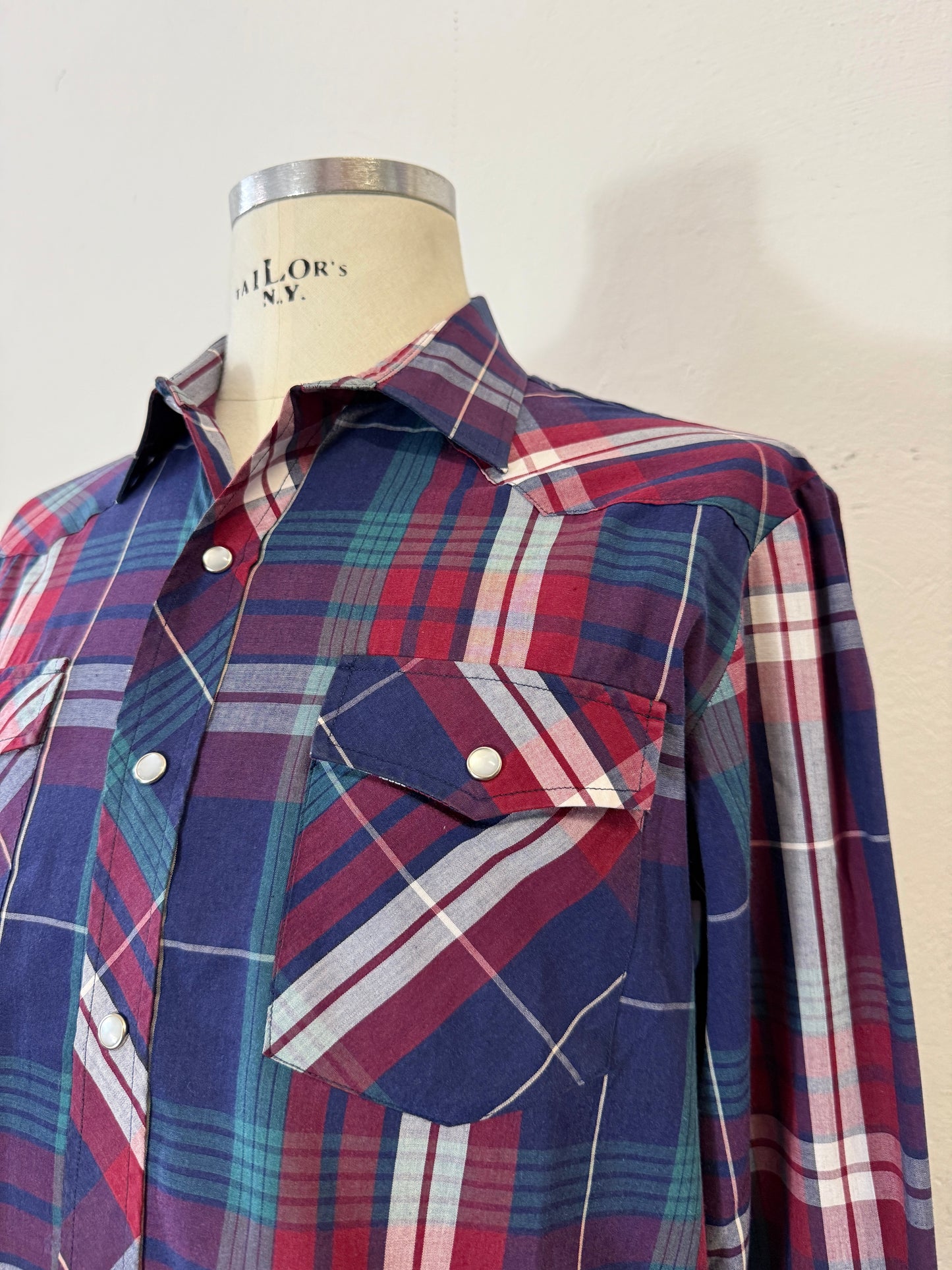 Vintage 80’s Western Shirt “L”